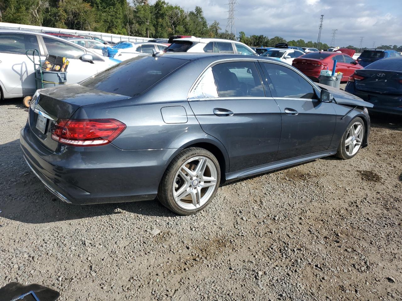 2014 Mercedes-benz E 350 Gray vin: WDDHF5KB2EA849518