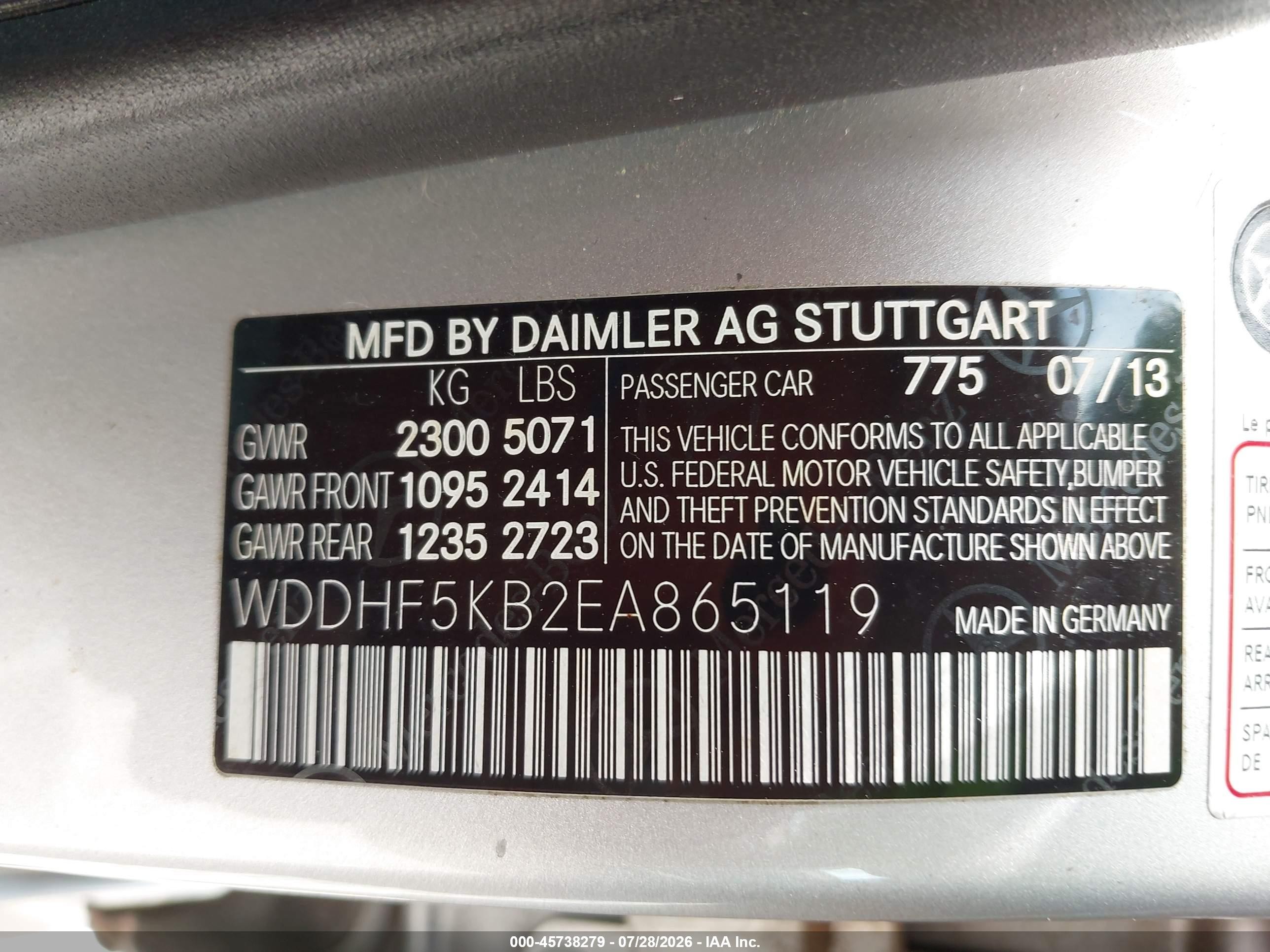 2014 Mercedes-benz E 350 Silver vin: WDDHF5KB2EA865119