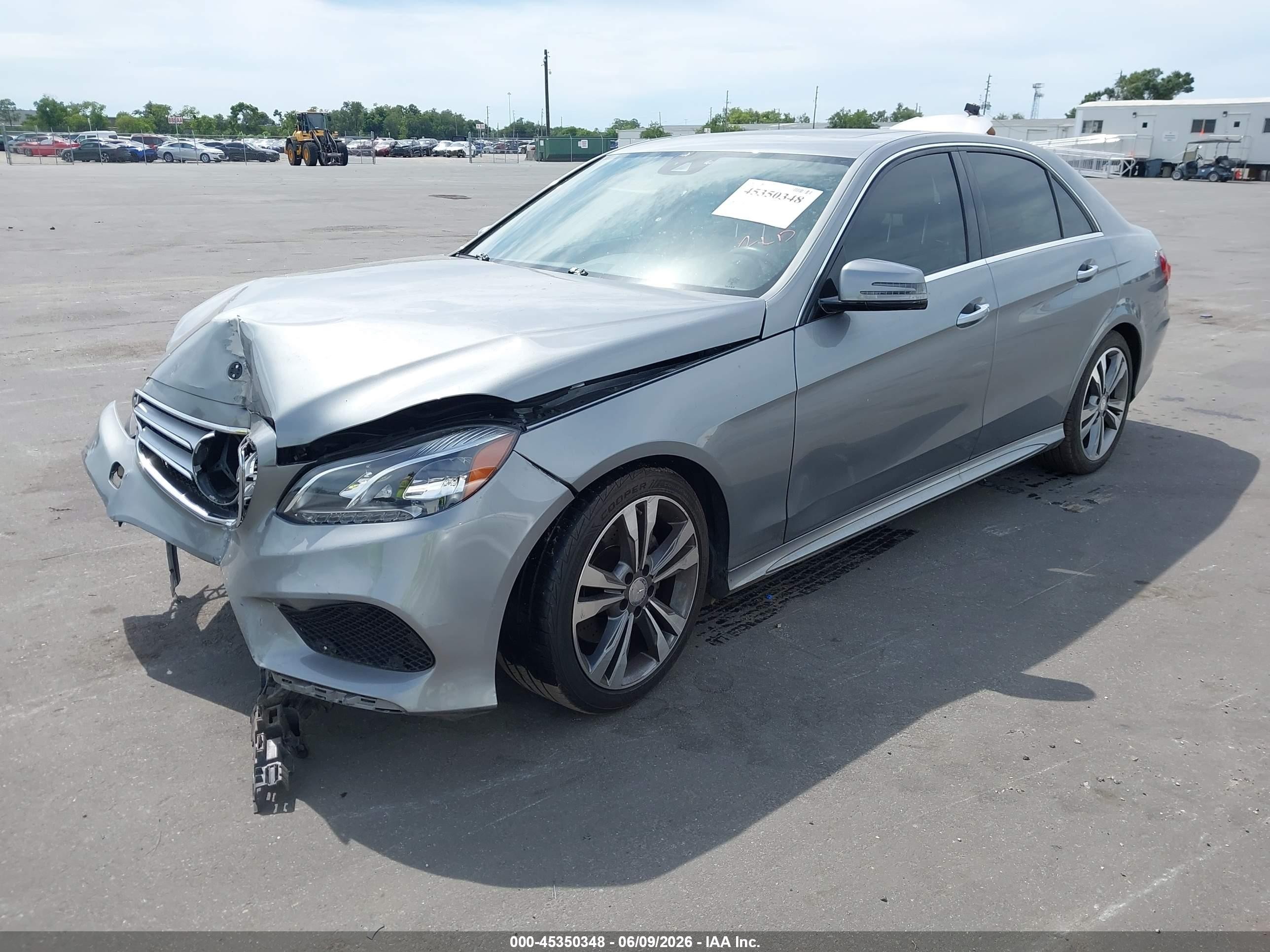 2014 Mercedes-benz E 350   Silver vin: WDDHF5KB2EA897228