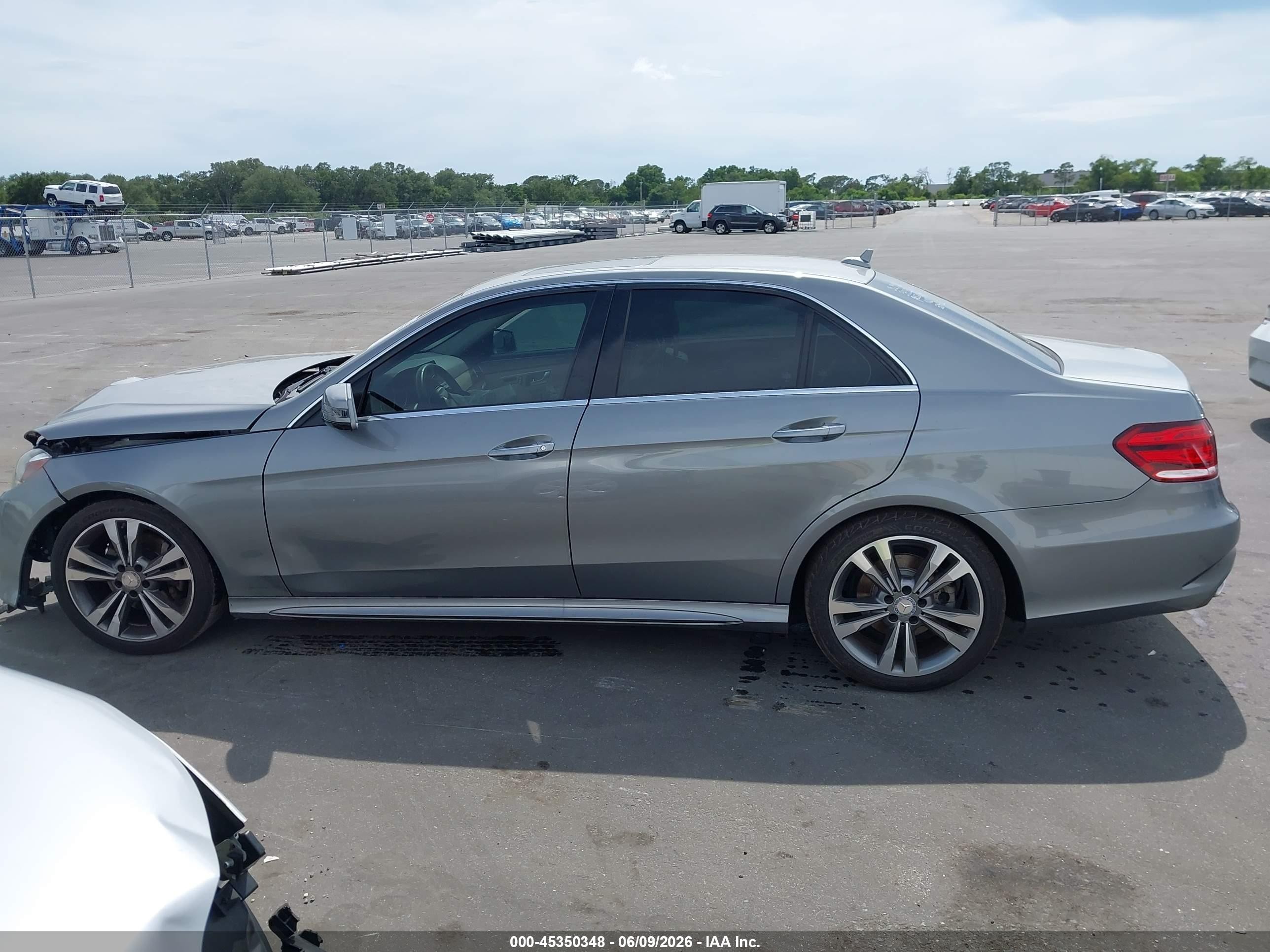2014 Mercedes-benz E 350   Silver vin: WDDHF5KB2EA897228
