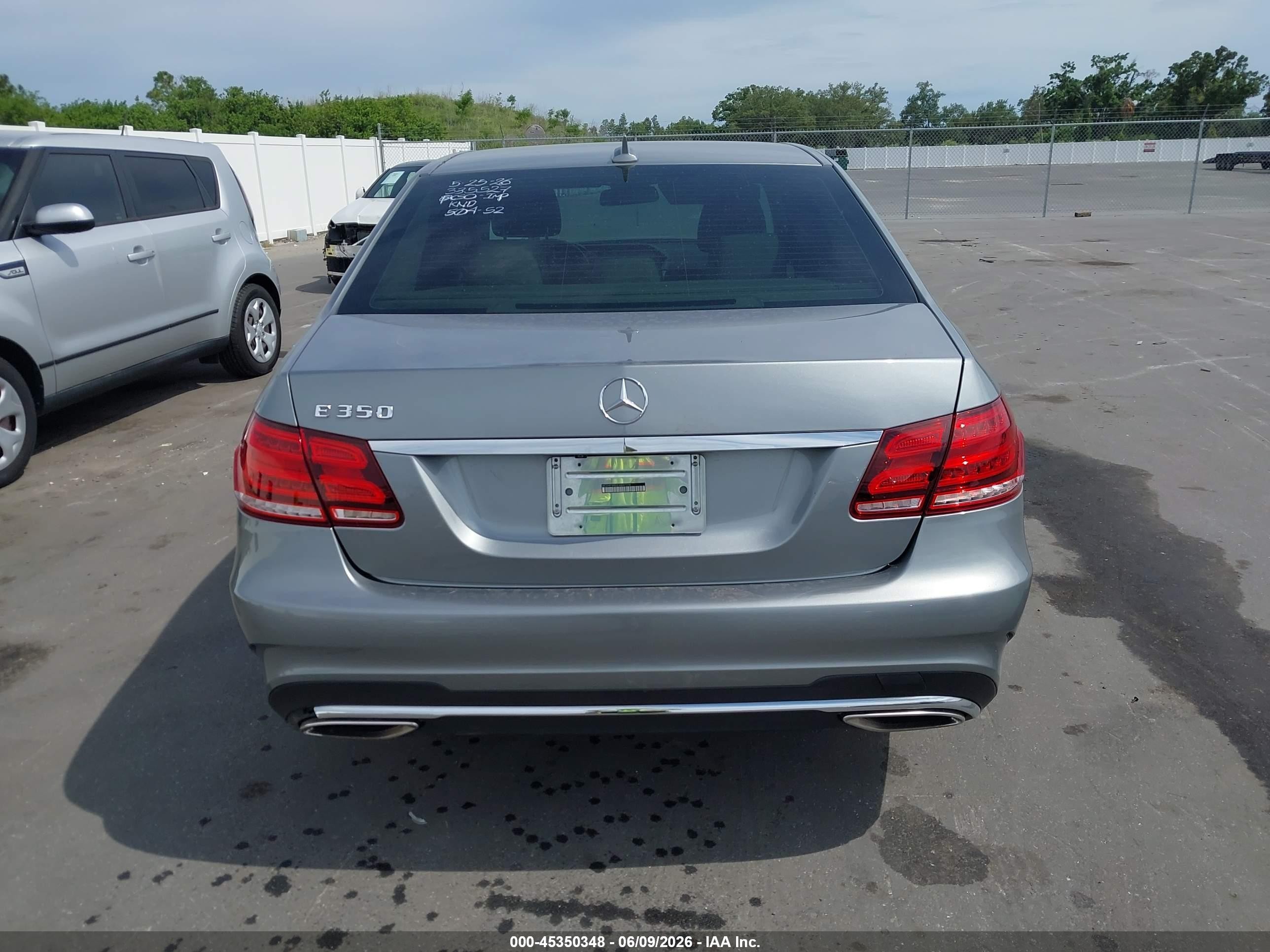 2014 Mercedes-benz E 350   Silver vin: WDDHF5KB2EA897228
