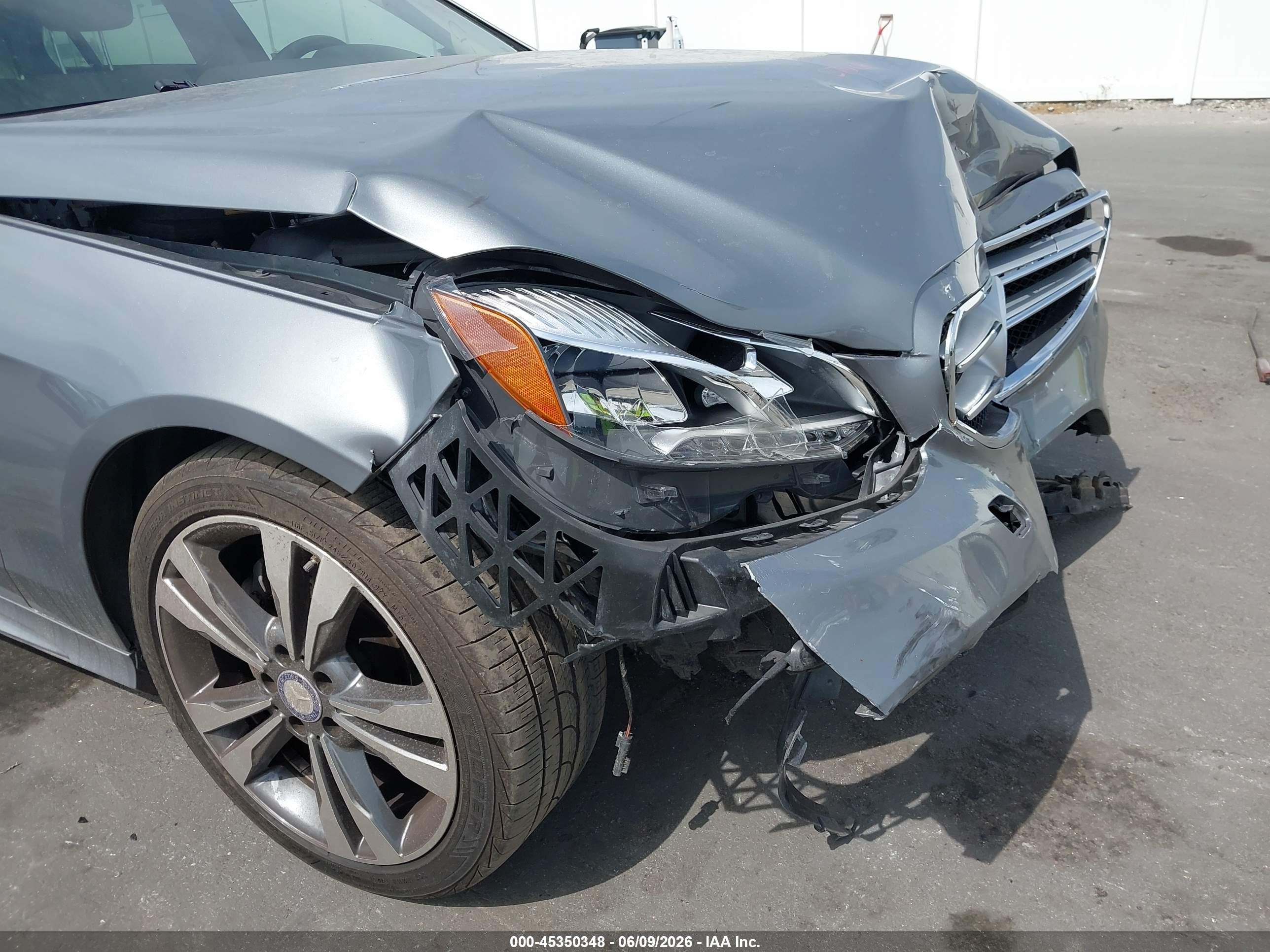 2014 Mercedes-benz E 350   Silver vin: WDDHF5KB2EA897228