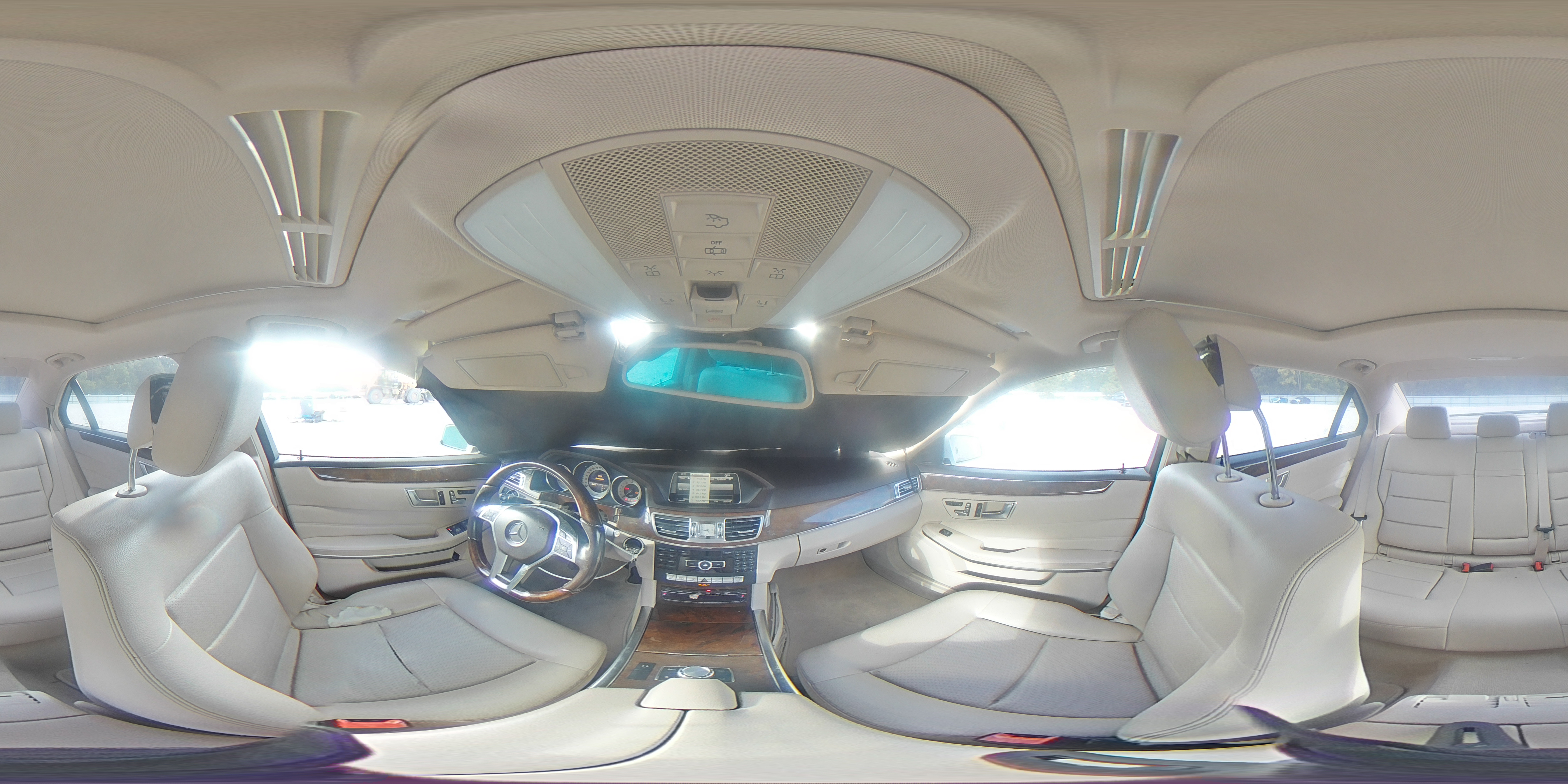 2014 Mercedes-benz E 350 White vin: WDDHF5KB2EA971117