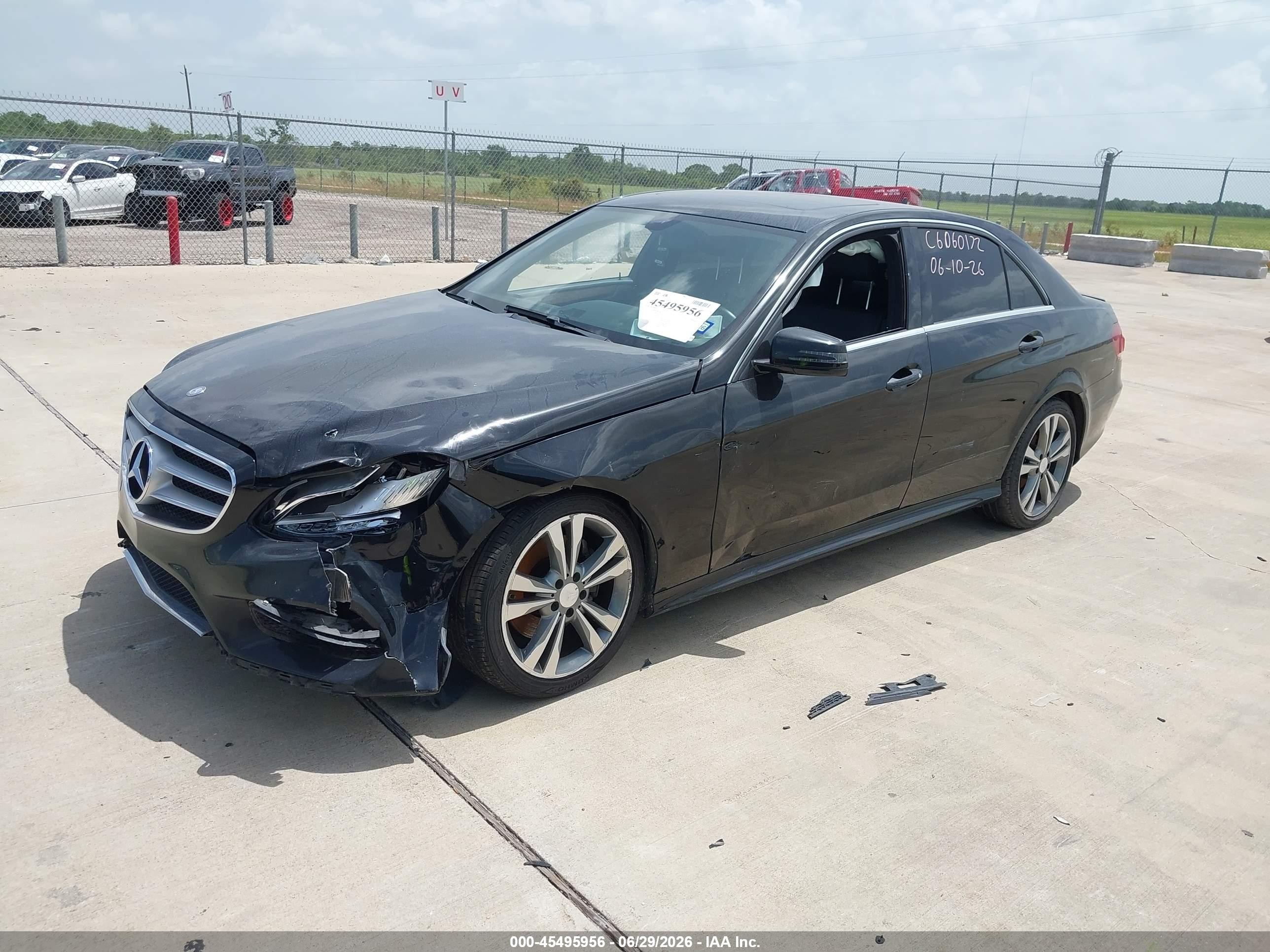 2014 Mercedes-benz E 350   Черный vin: WDDHF5KB2EB015940