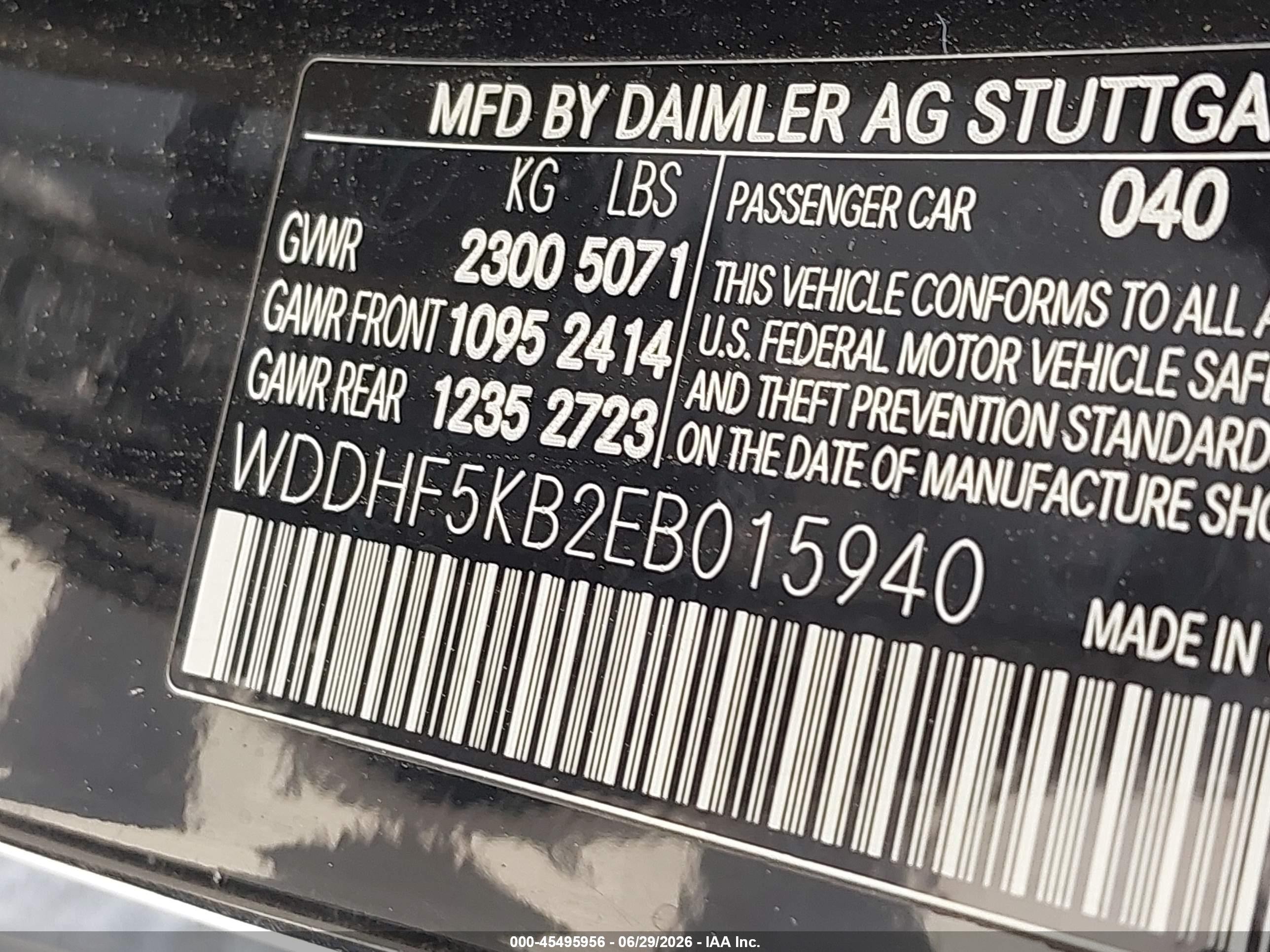 2014 Mercedes-benz E 350   Черный vin: WDDHF5KB2EB015940