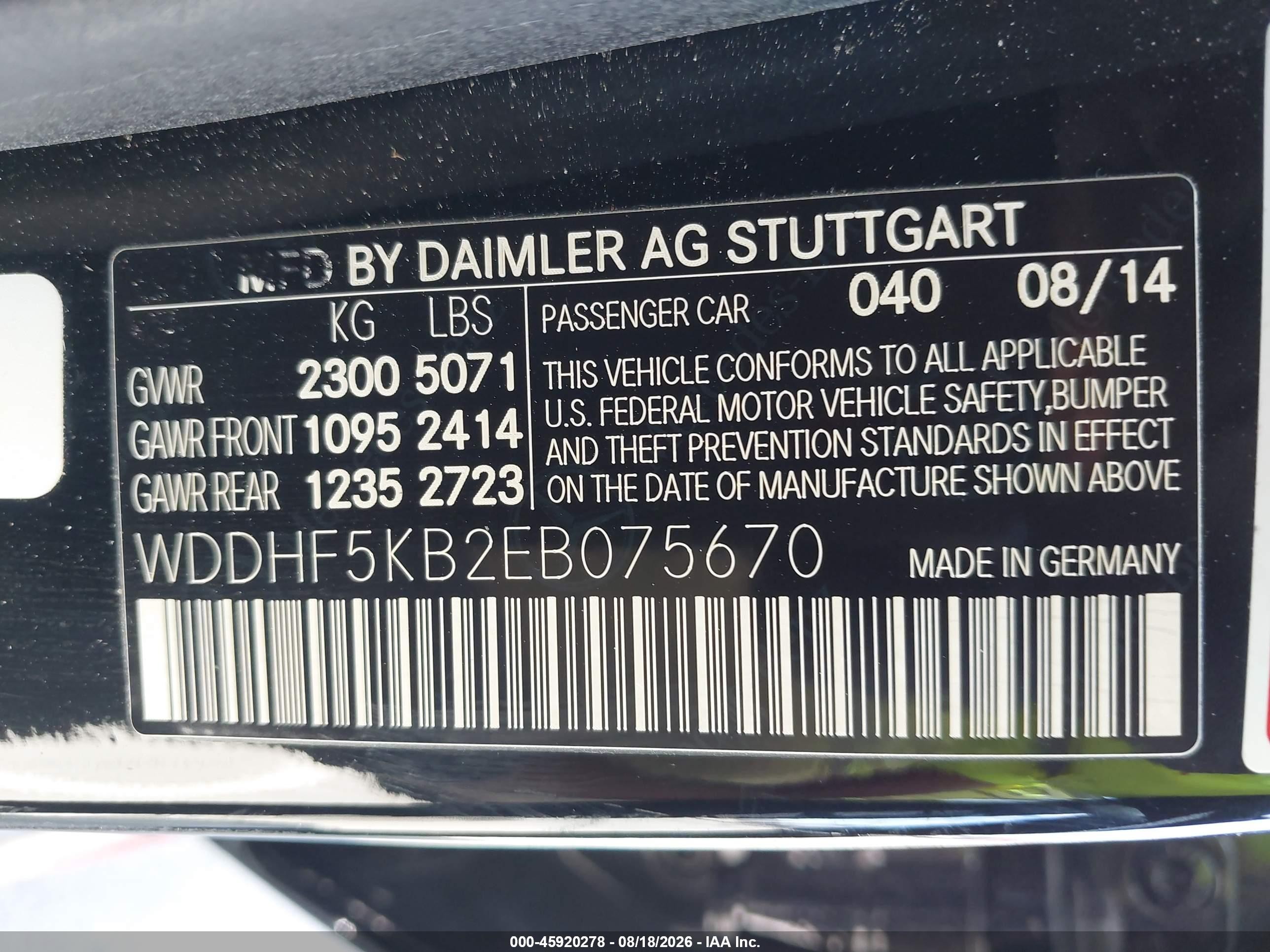 2014 Mercedes-benz E 350 Black vin: WDDHF5KB2EB075670
