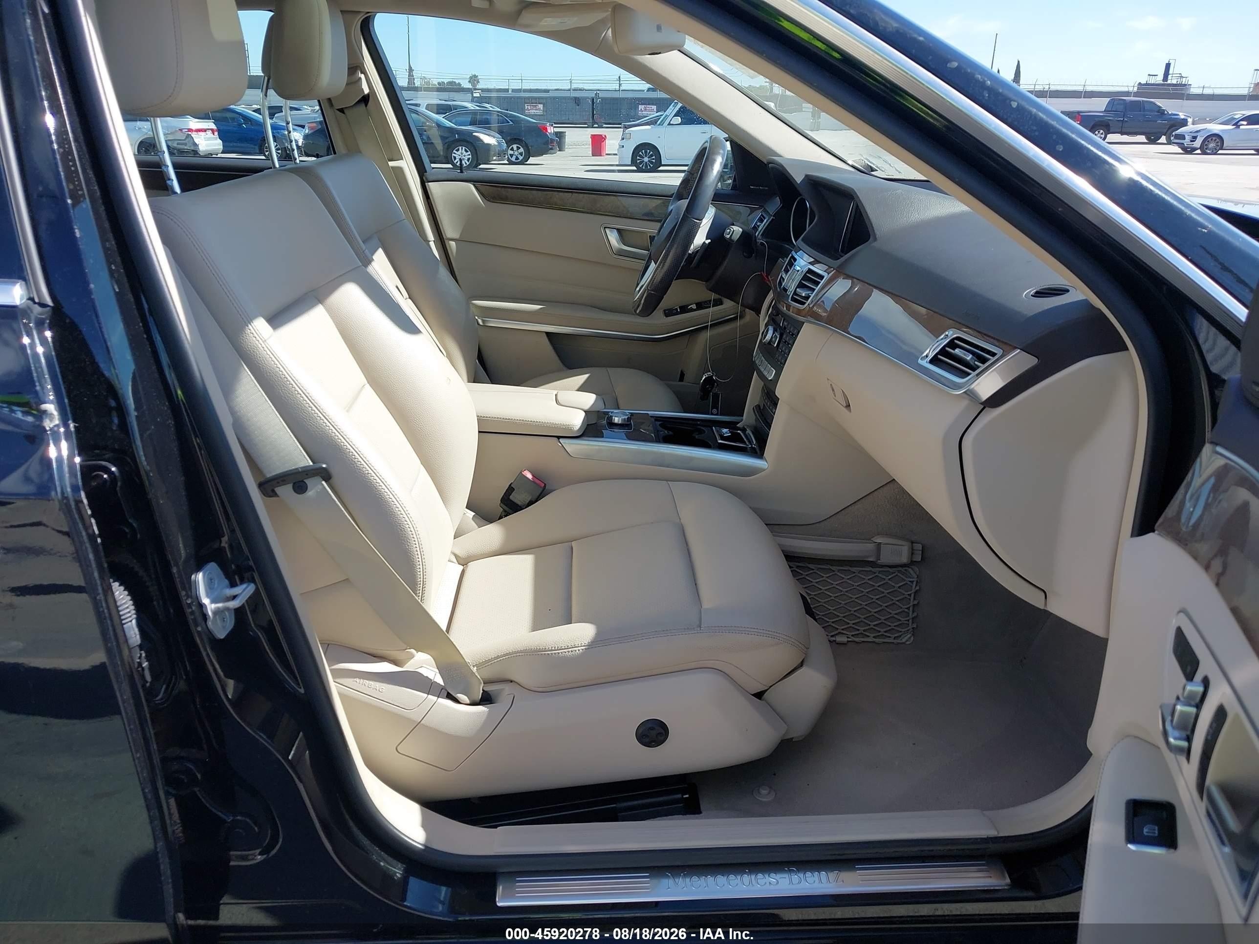 2014 Mercedes-benz E 350 Black vin: WDDHF5KB2EB075670