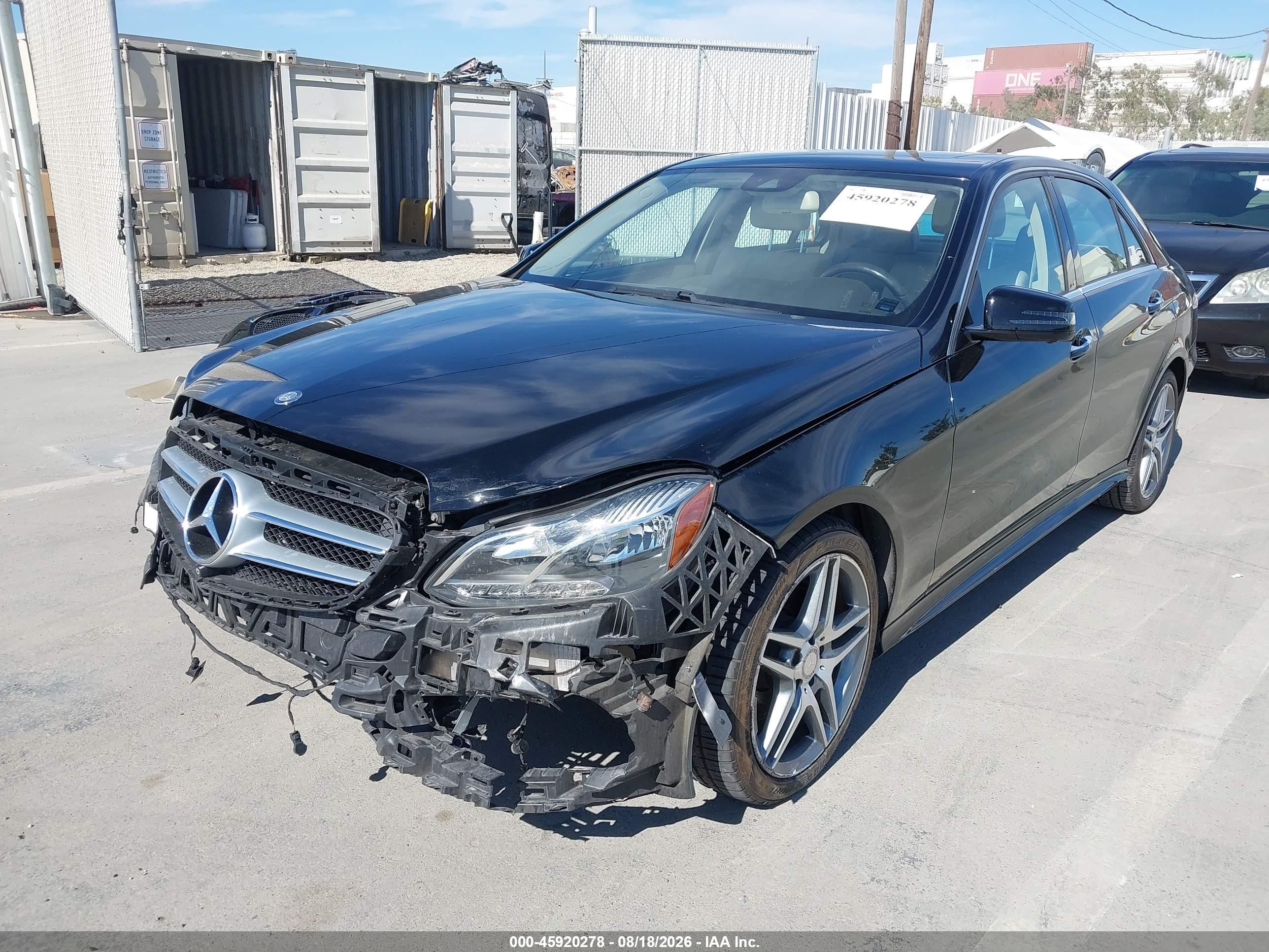 2014 Mercedes-benz E 350 Black vin: WDDHF5KB2EB075670