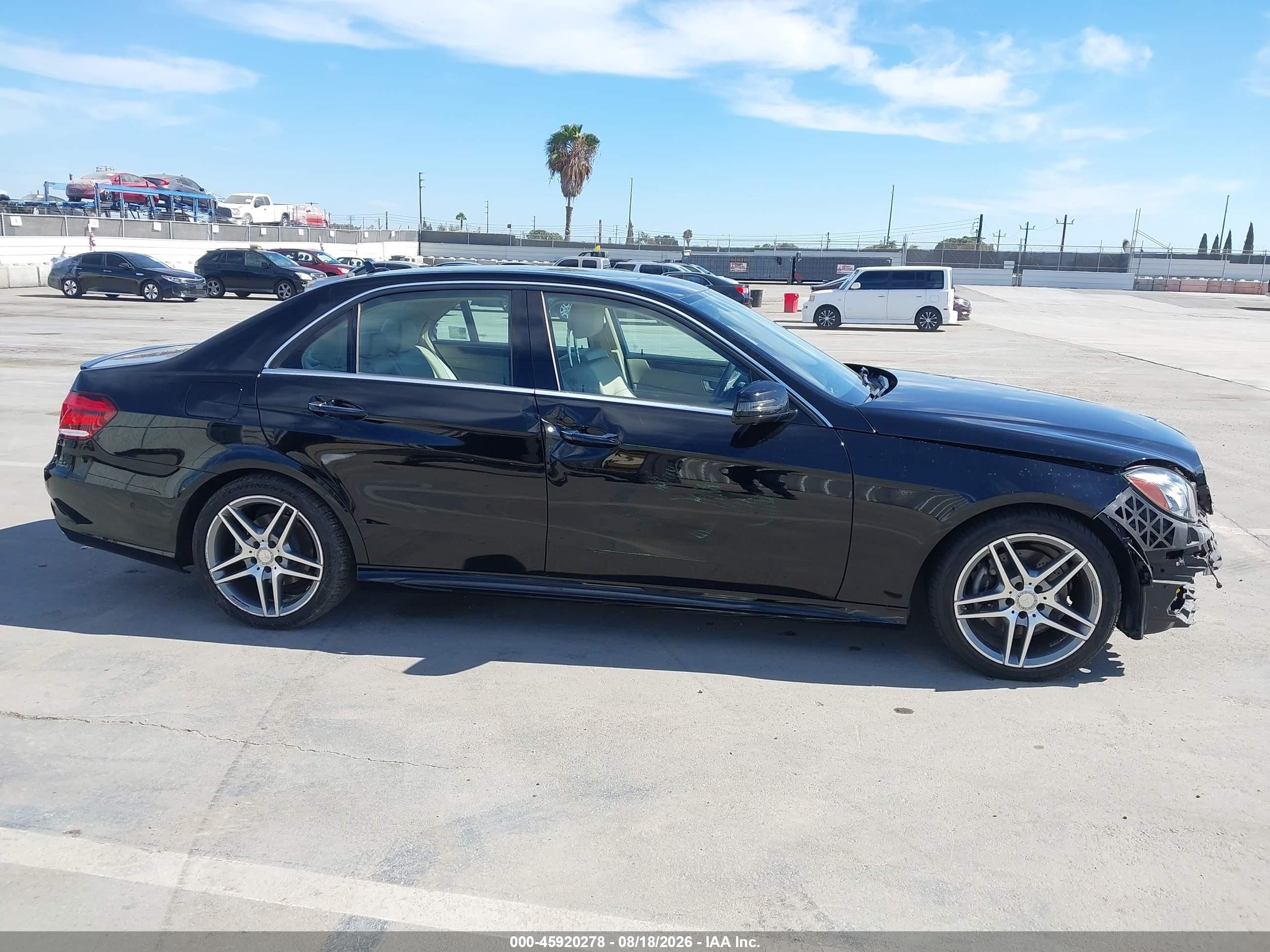 2014 Mercedes-benz E 350 Black vin: WDDHF5KB2EB075670
