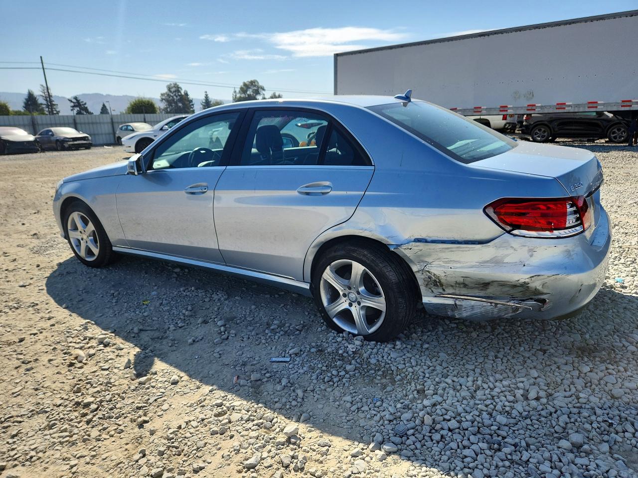 2015 Mercedes-benz E 350 Silver vin: WDDHF5KB2FB089750
