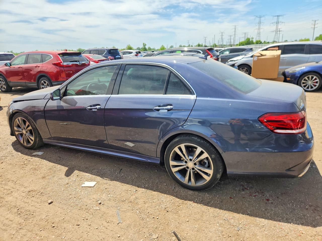 2015 Mercedes-benz E 350 Blue vin: WDDHF5KB2FB133309