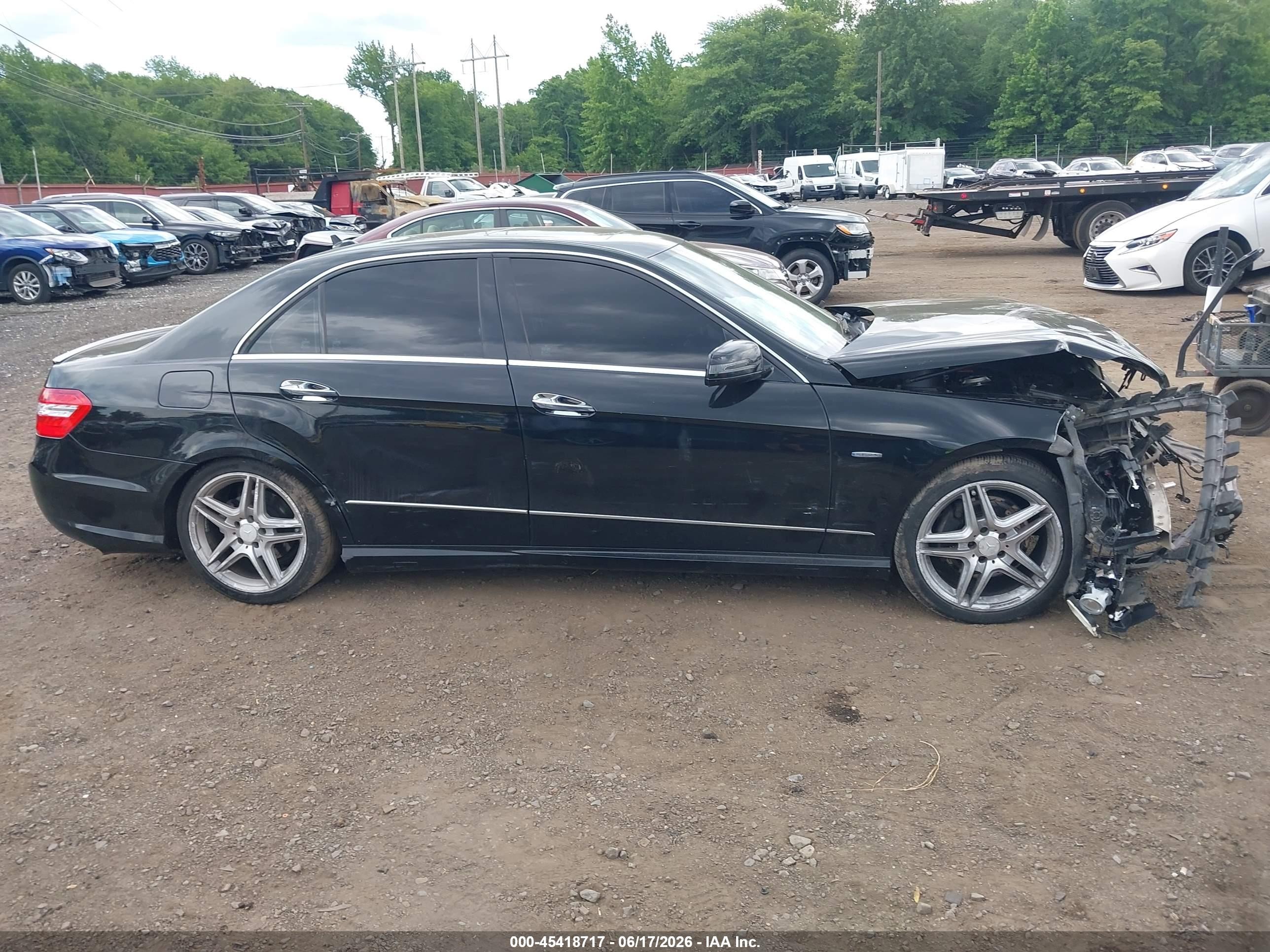 2012 Mercedes-benz E 350   Black vin: WDDHF5KB3CA638793