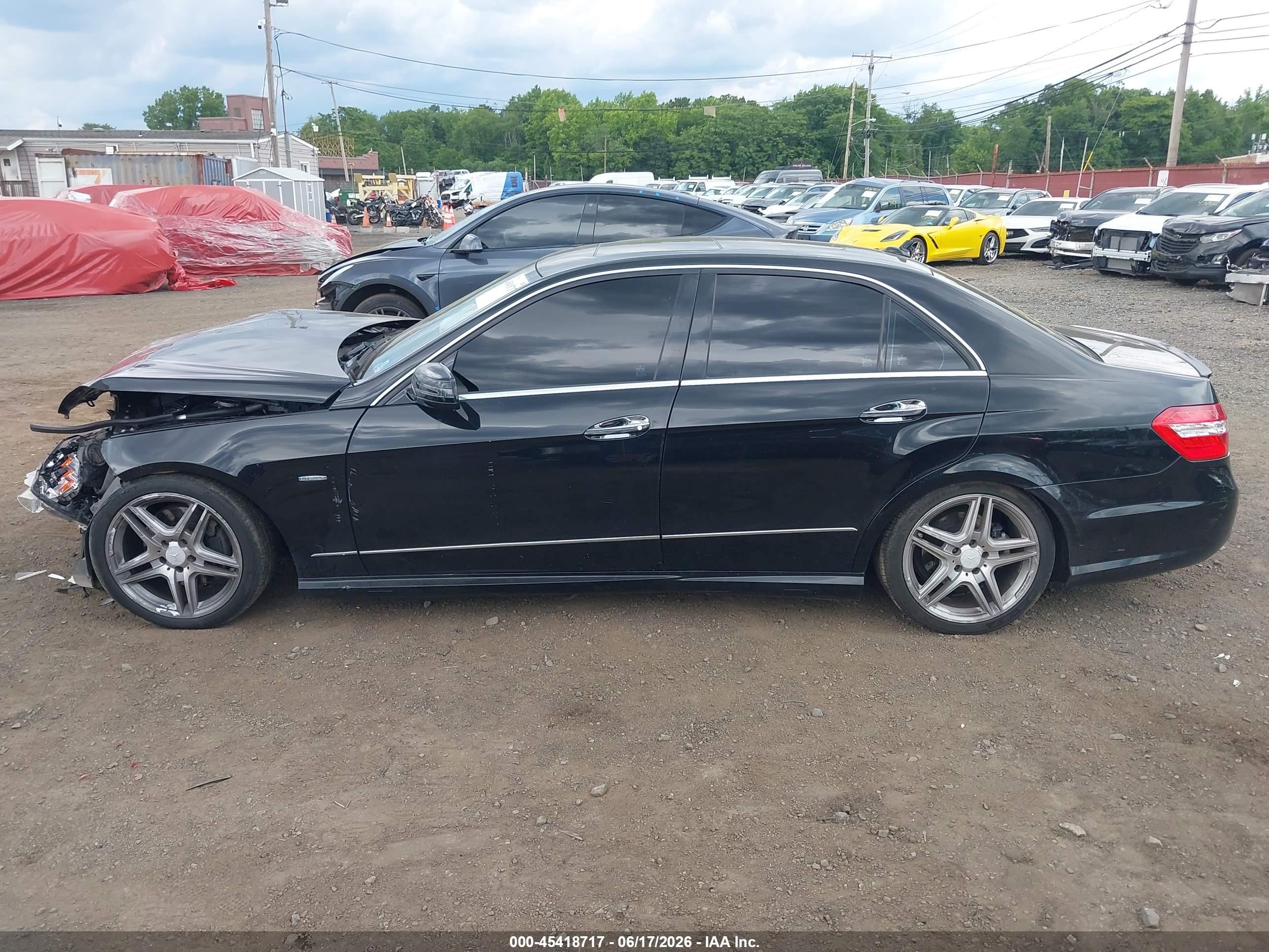2012 Mercedes-benz E 350   Black vin: WDDHF5KB3CA638793