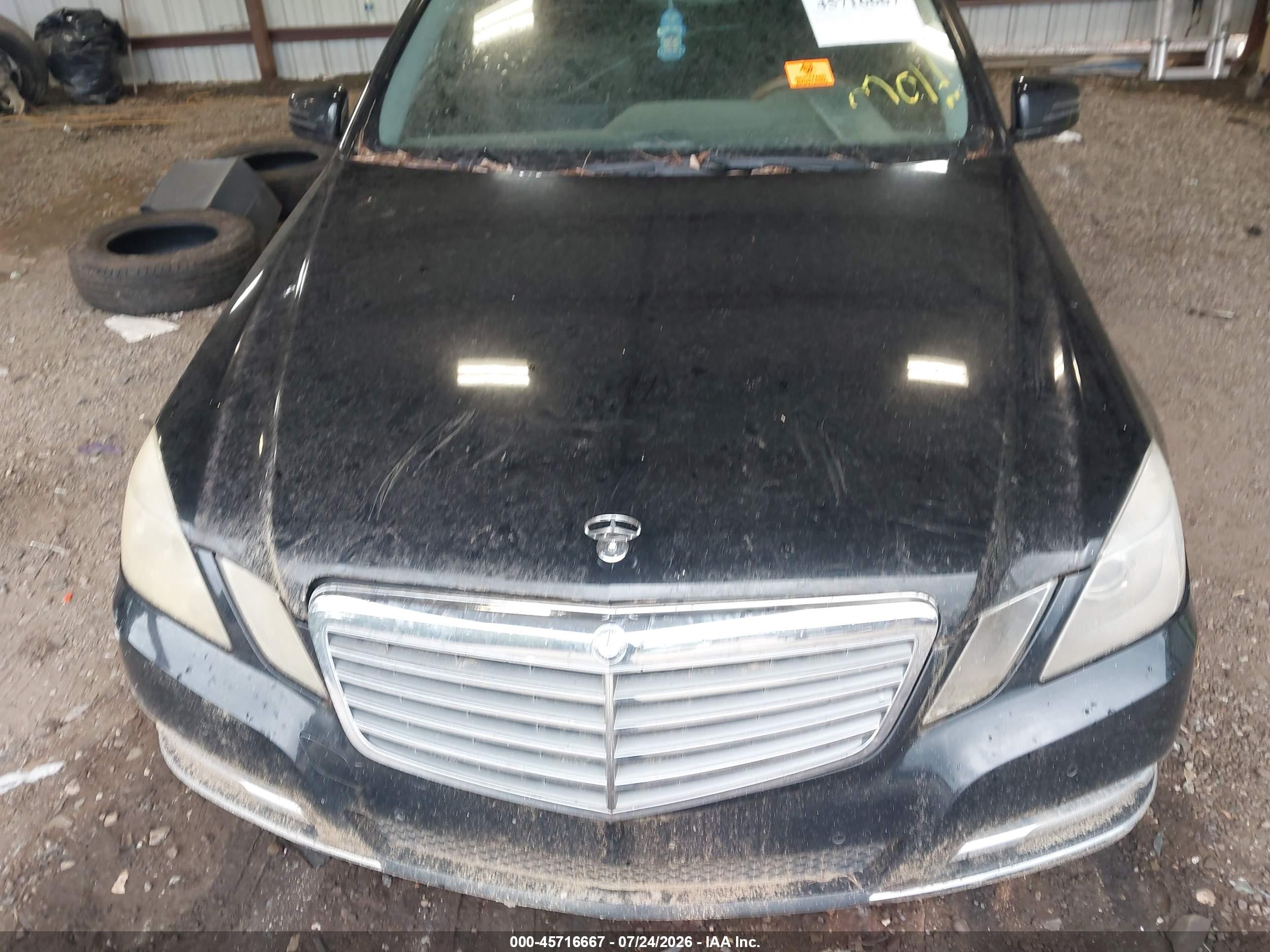2012 Mercedes-benz E 350   Black vin: WDDHF5KB3CA646411