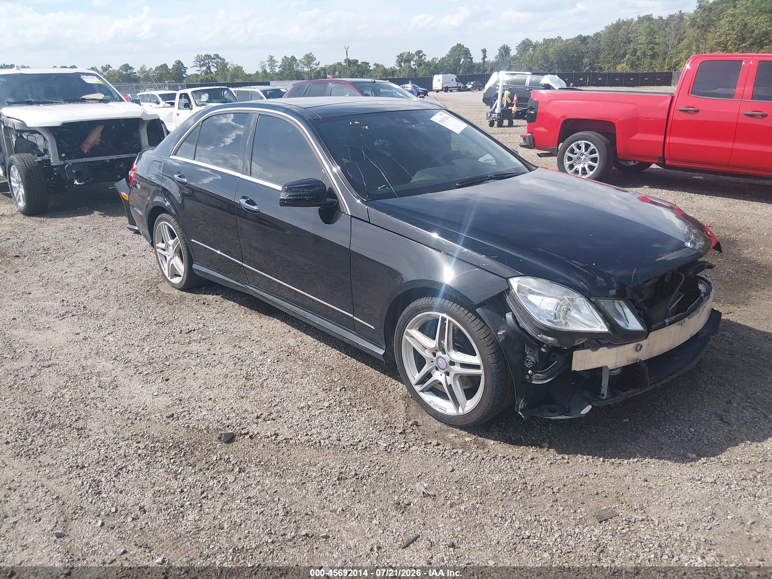 2013 Mercedes-benz E 350 Black vin: WDDHF5KB3DA682293