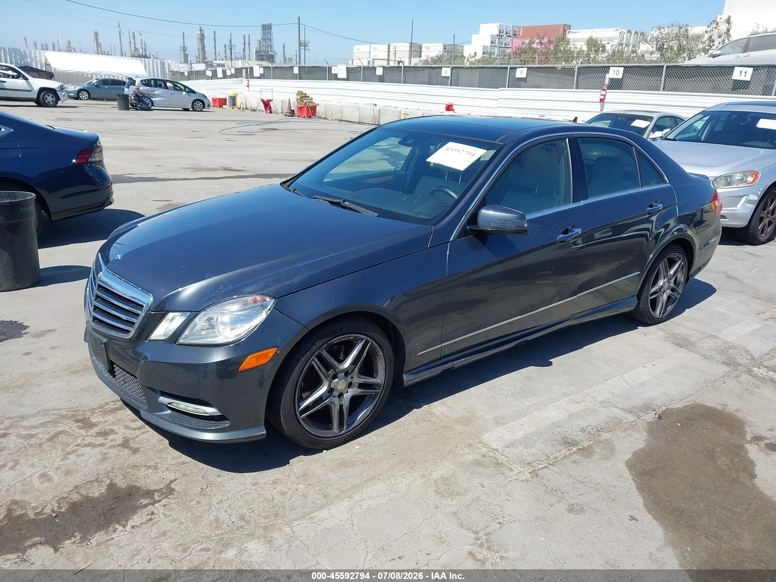2013 Mercedes-benz E 350   Gray vin: WDDHF5KB3DA693133