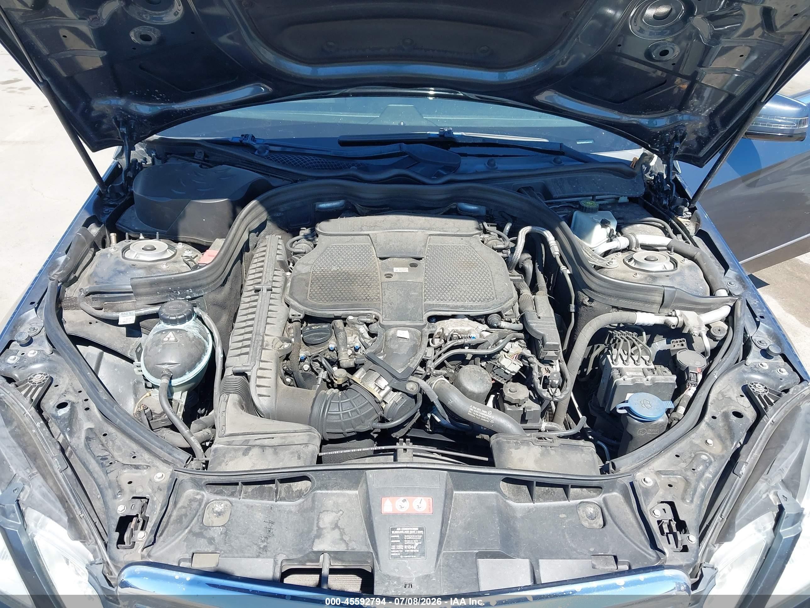 2013 Mercedes-benz E 350   Gray vin: WDDHF5KB3DA693133