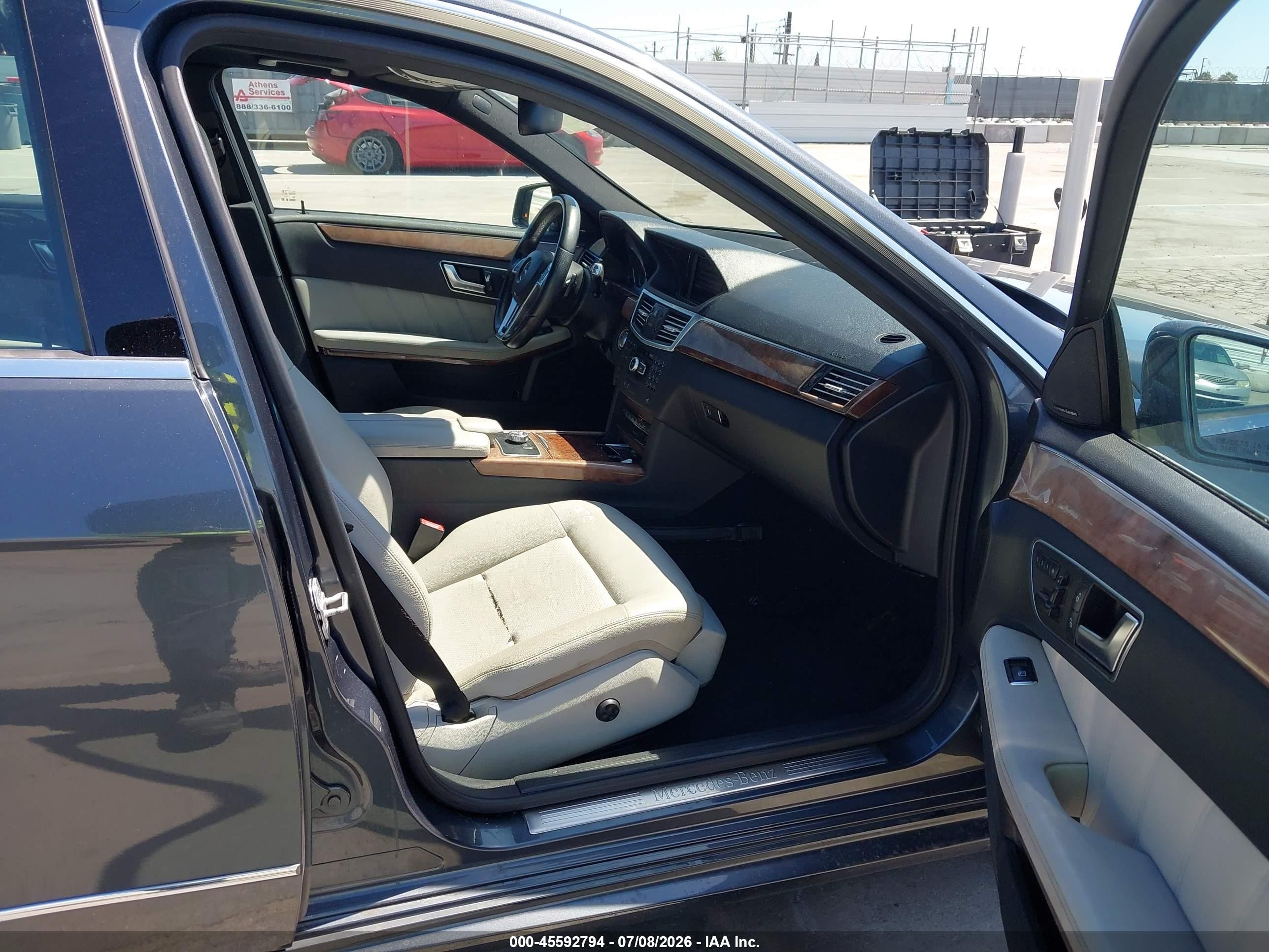2013 Mercedes-benz E 350   Gray vin: WDDHF5KB3DA693133