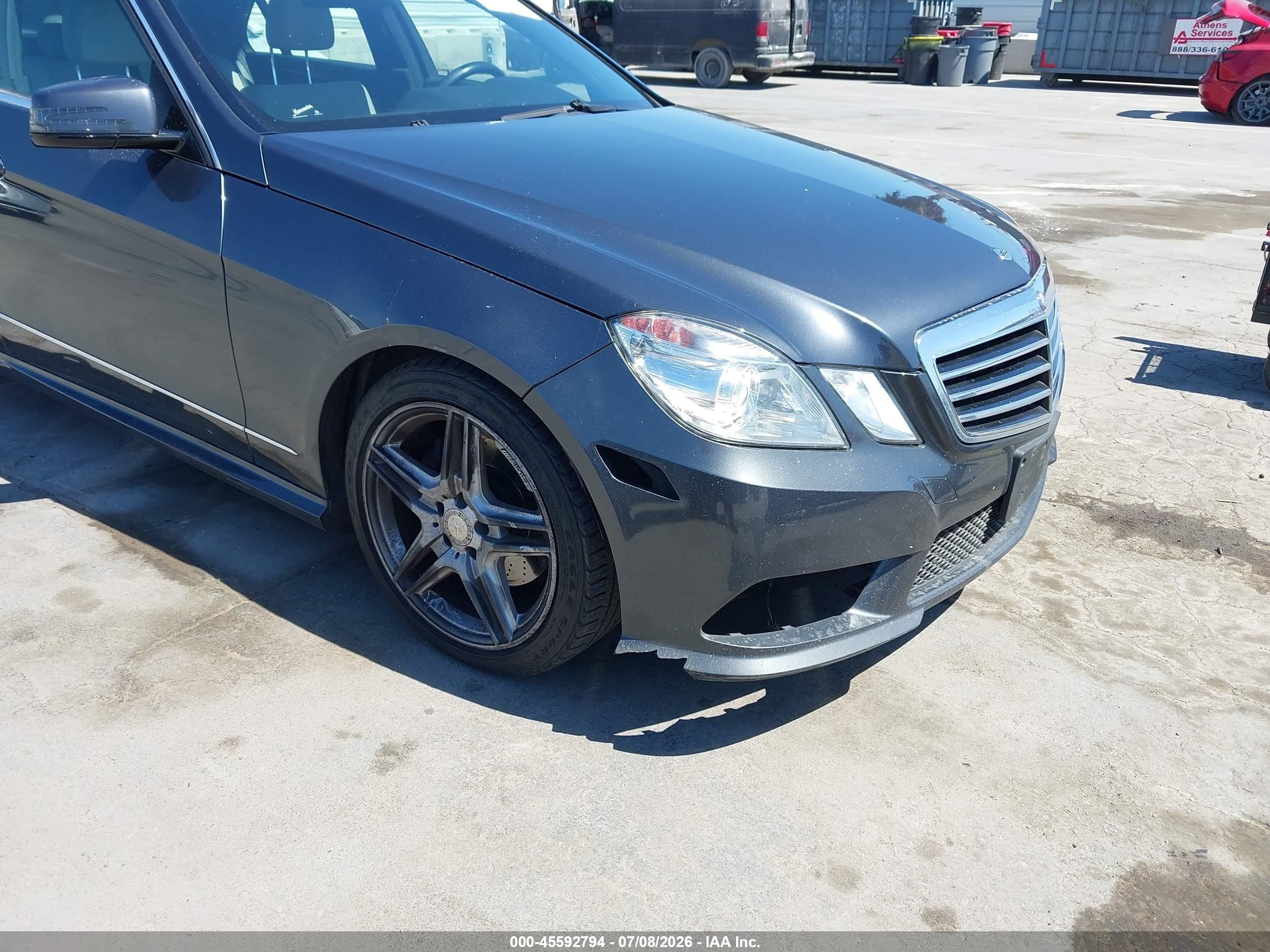 2013 Mercedes-benz E 350   Gray vin: WDDHF5KB3DA693133