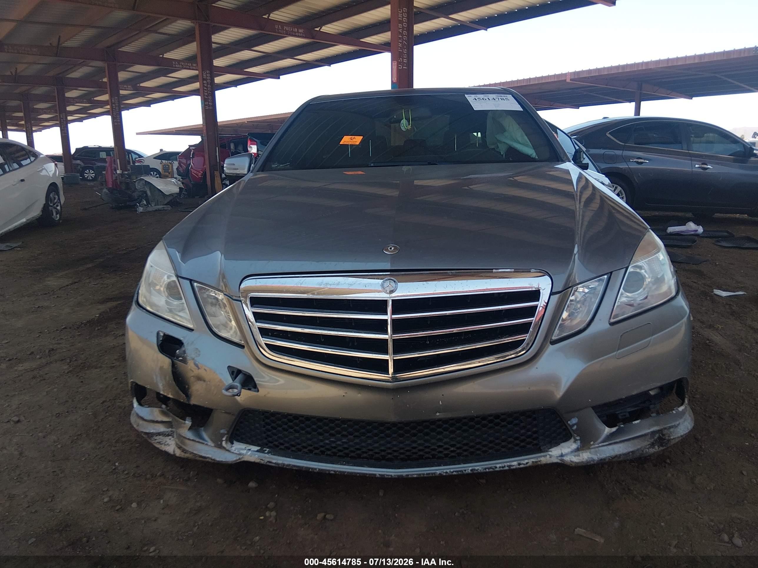 2013 Mercedes-benz E 350   Gray vin: WDDHF5KB3DA705894