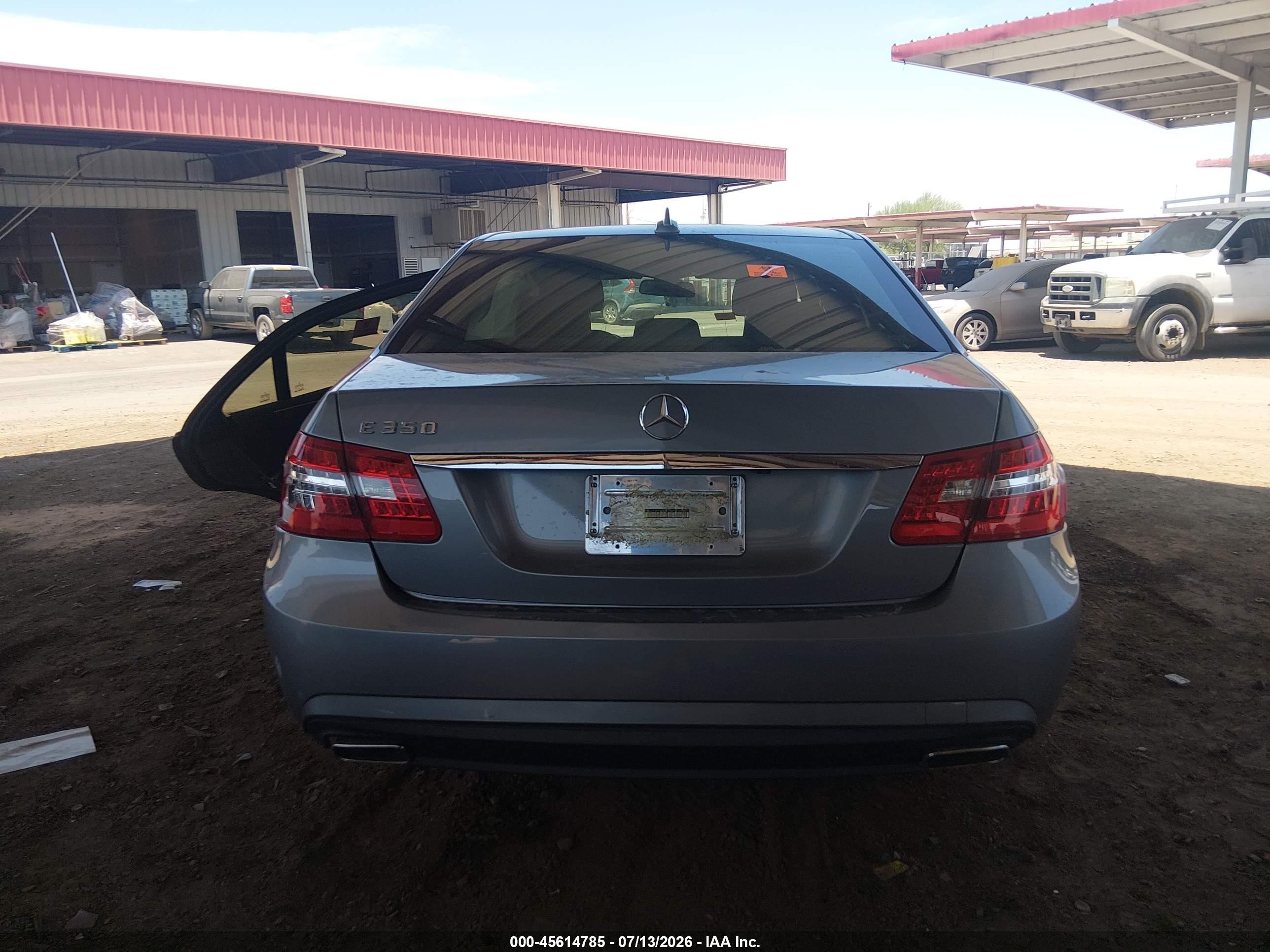 2013 Mercedes-benz E 350   Gray vin: WDDHF5KB3DA705894