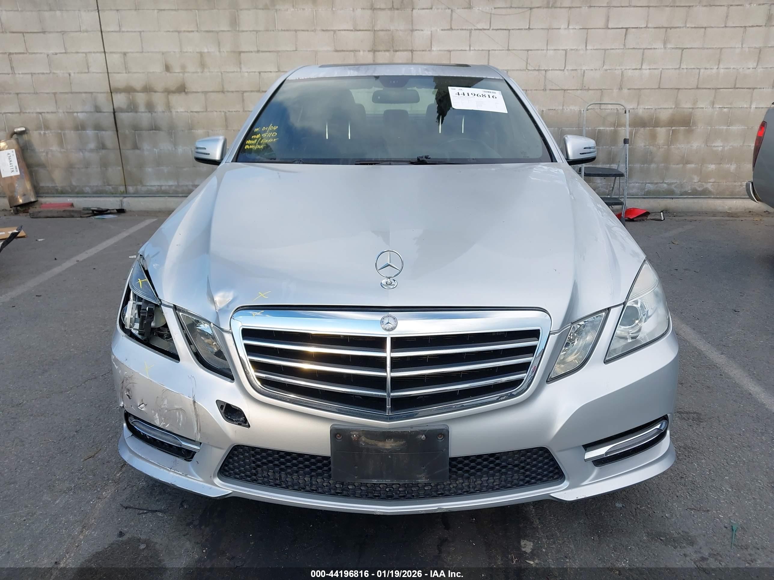2013 Mercedes-benz E 350 Silver vin: WDDHF5KB3DA723120