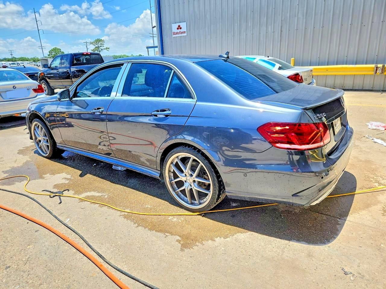 2014 Mercedes-benz E 350 Gray vin: WDDHF5KB3EA786154