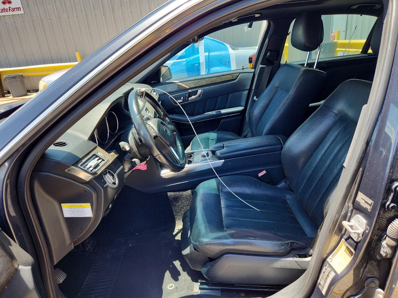 2014 Mercedes-benz E 350 Gray vin: WDDHF5KB3EA786154