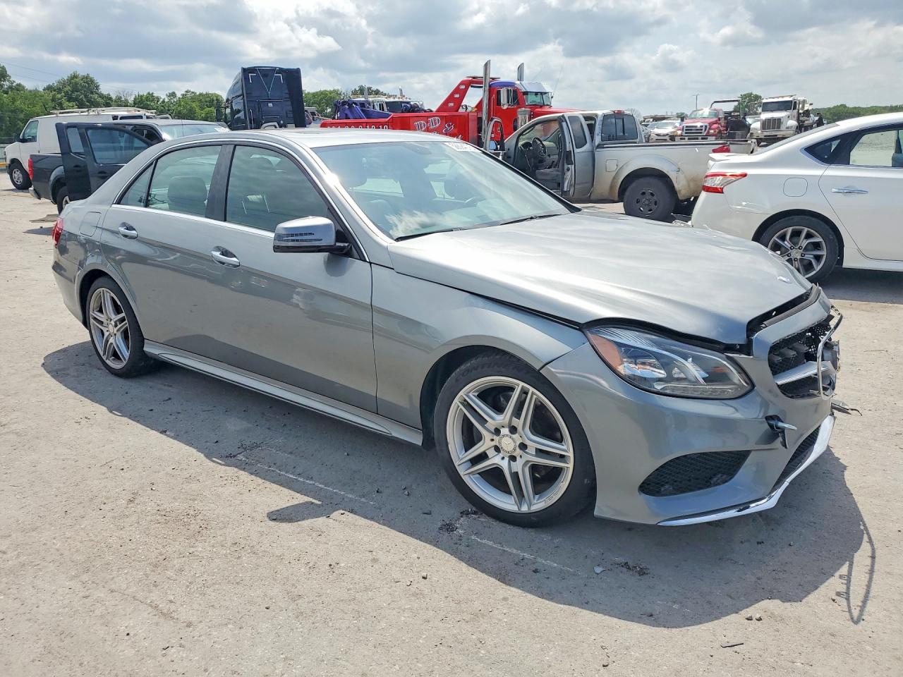 2014 Mercedes-benz E 350 Gray vin: WDDHF5KB3EA807374