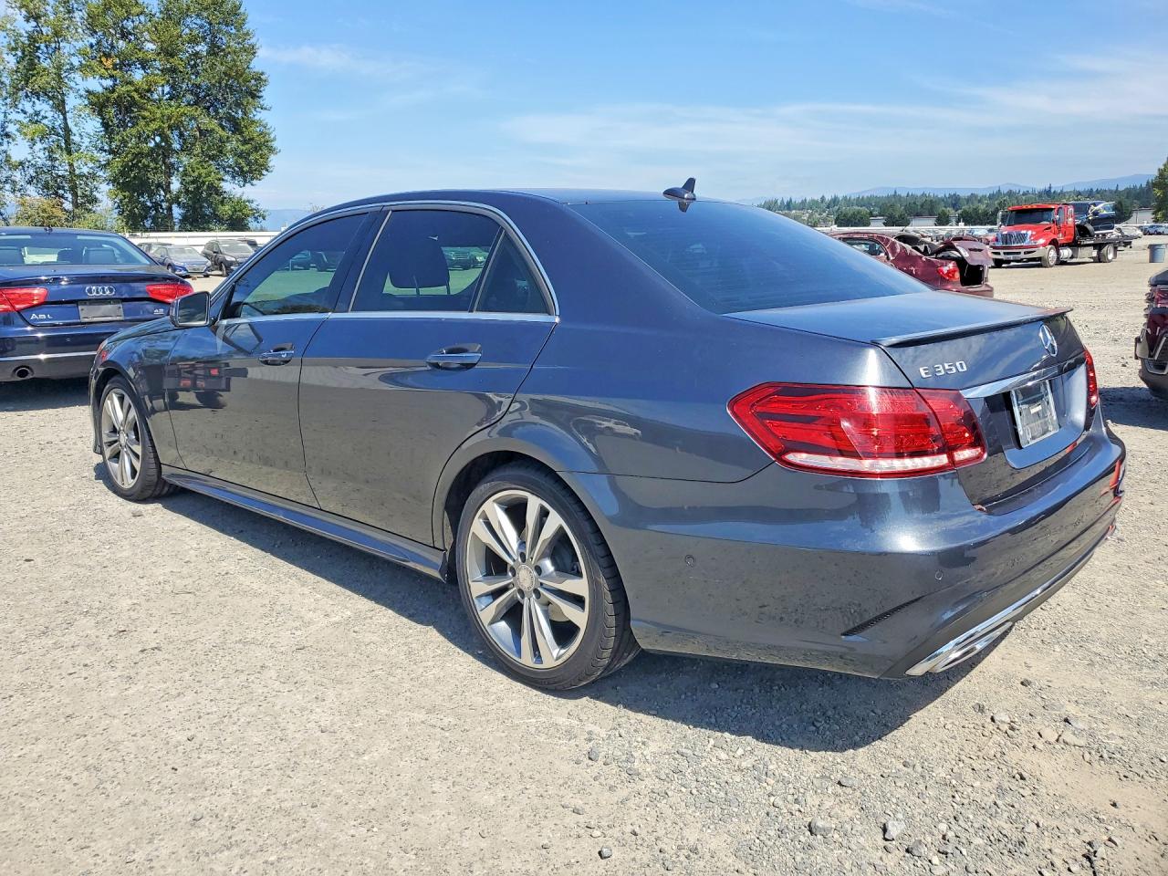 2014 Mercedes-benz E 350 Gray vin: WDDHF5KB3EA847714