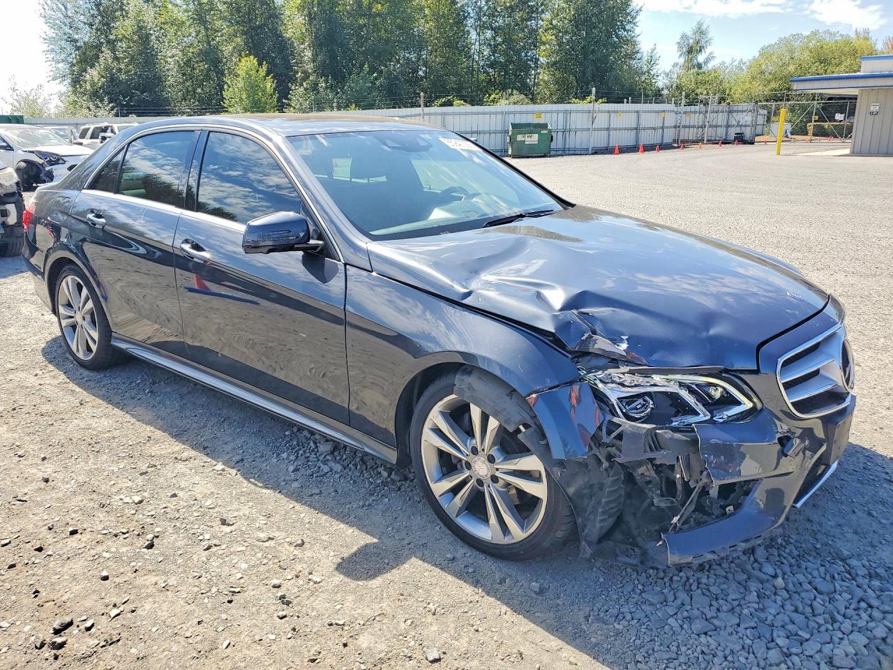 2014 Mercedes-benz E 350 Gray vin: WDDHF5KB3EA847714