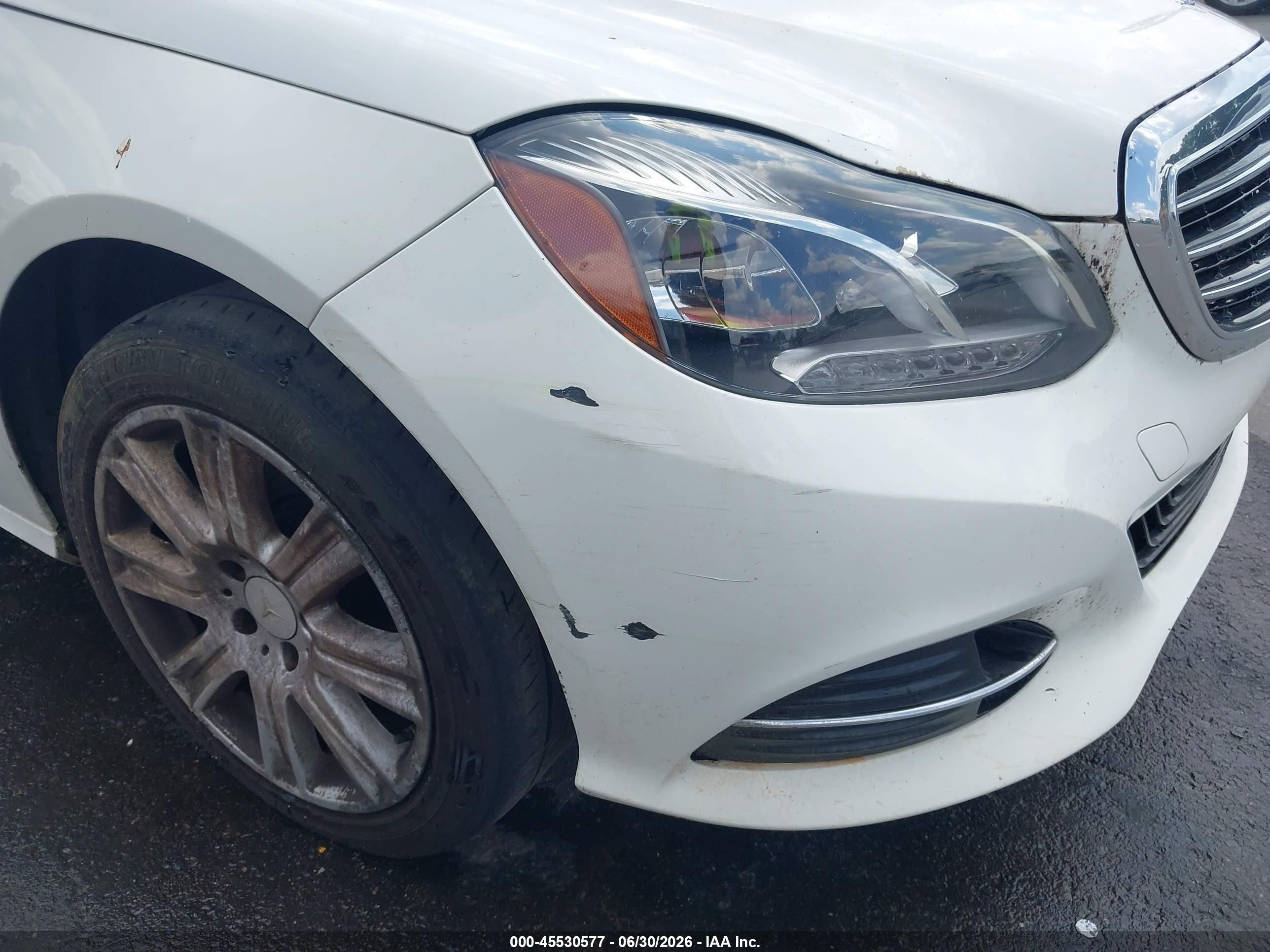 2014 Mercedes-benz E 350   White vin: WDDHF5KB3EA876629
