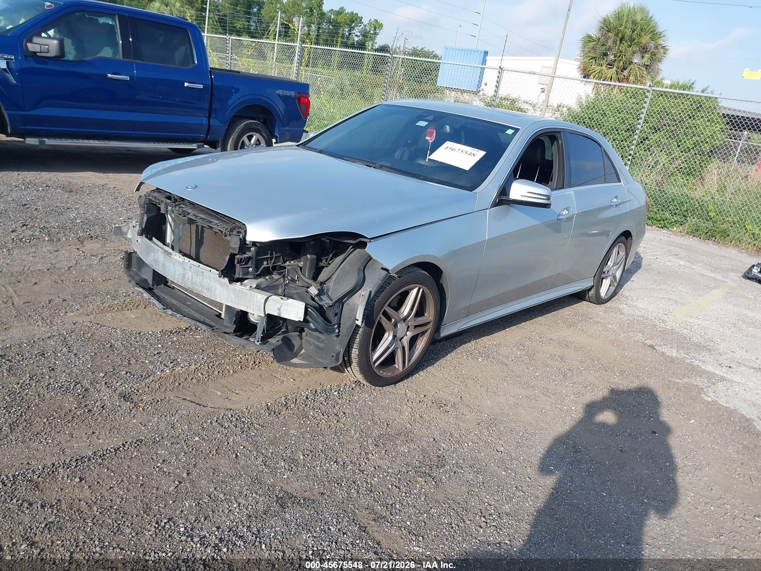 2014 Mercedes-benz E 350 Silver vin: WDDHF5KB3EA925750