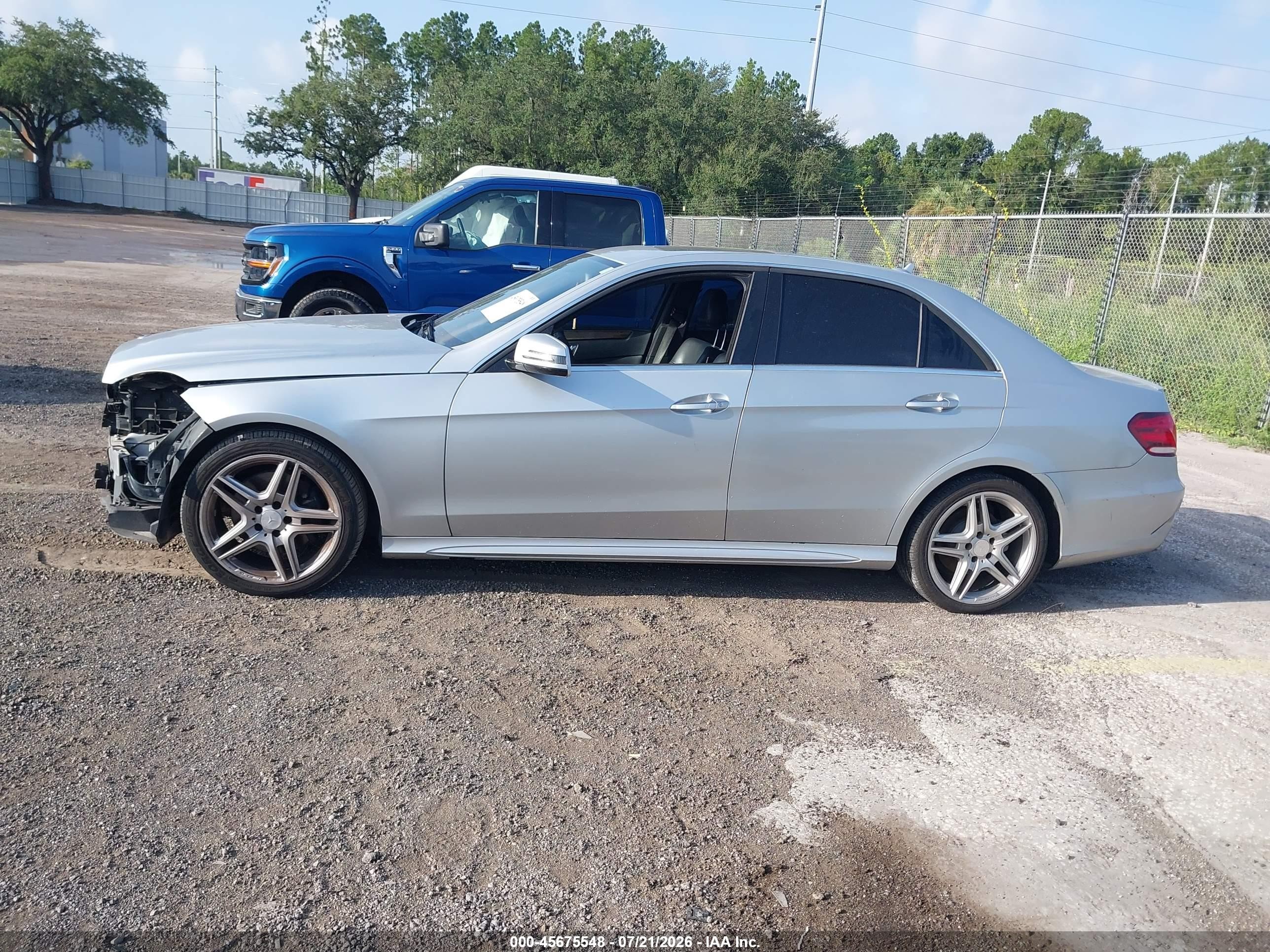 2014 Mercedes-benz E 350 Silver vin: WDDHF5KB3EA925750