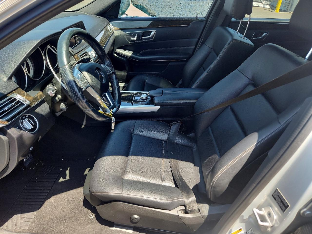 2014 Mercedes-benz E 350 Silver vin: WDDHF5KB3EA991988
