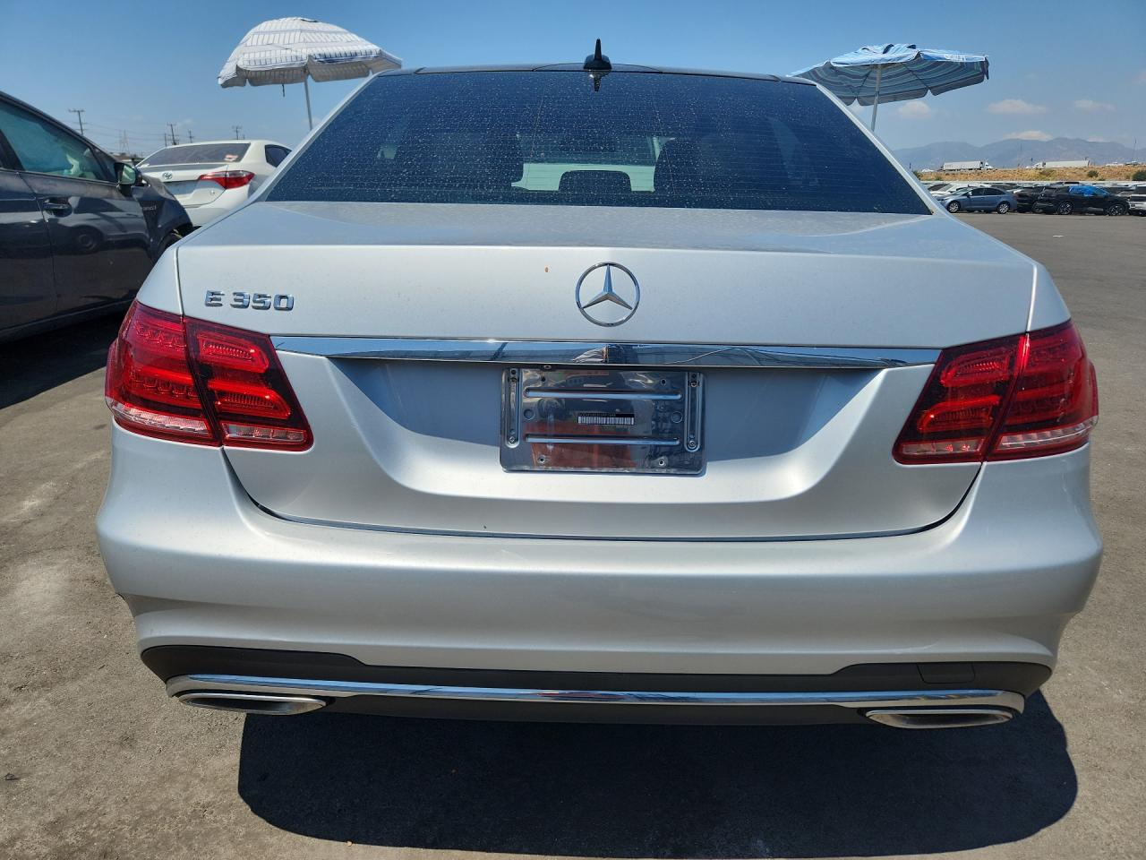 2014 Mercedes-benz E 350 Silver vin: WDDHF5KB3EA991988