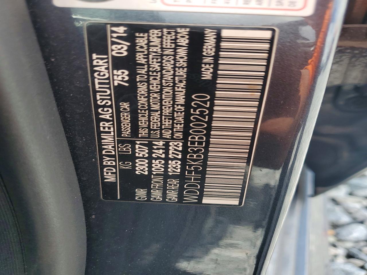 2014 Mercedes-benz E 350 Gray vin: WDDHF5KB3EB002520