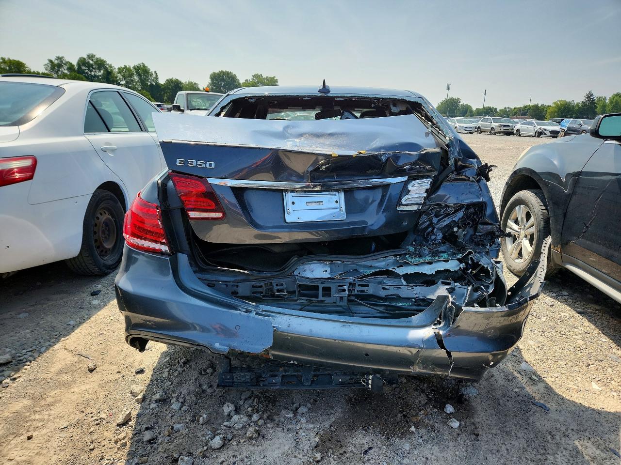 2014 Mercedes-benz E 350 Серый vin: WDDHF5KB3EB017342