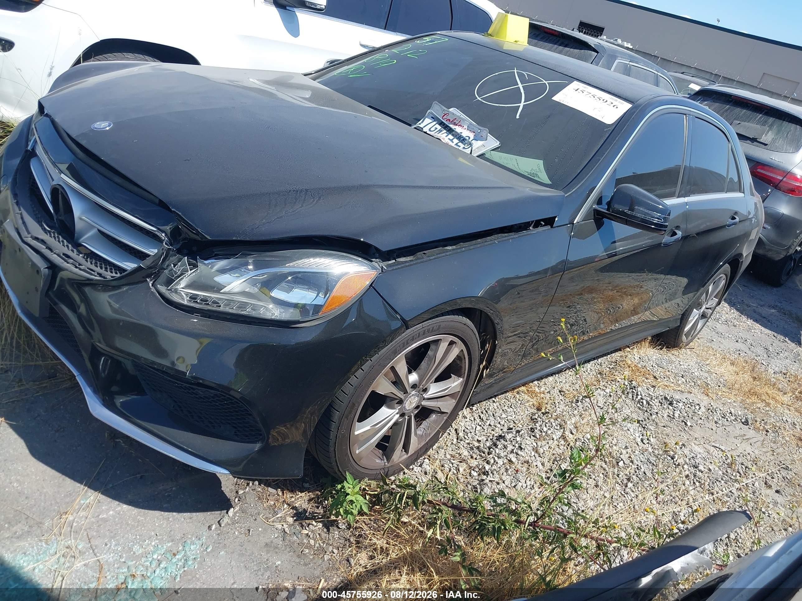 2014 Mercedes-benz E 350 Black vin: WDDHF5KB3EB046825