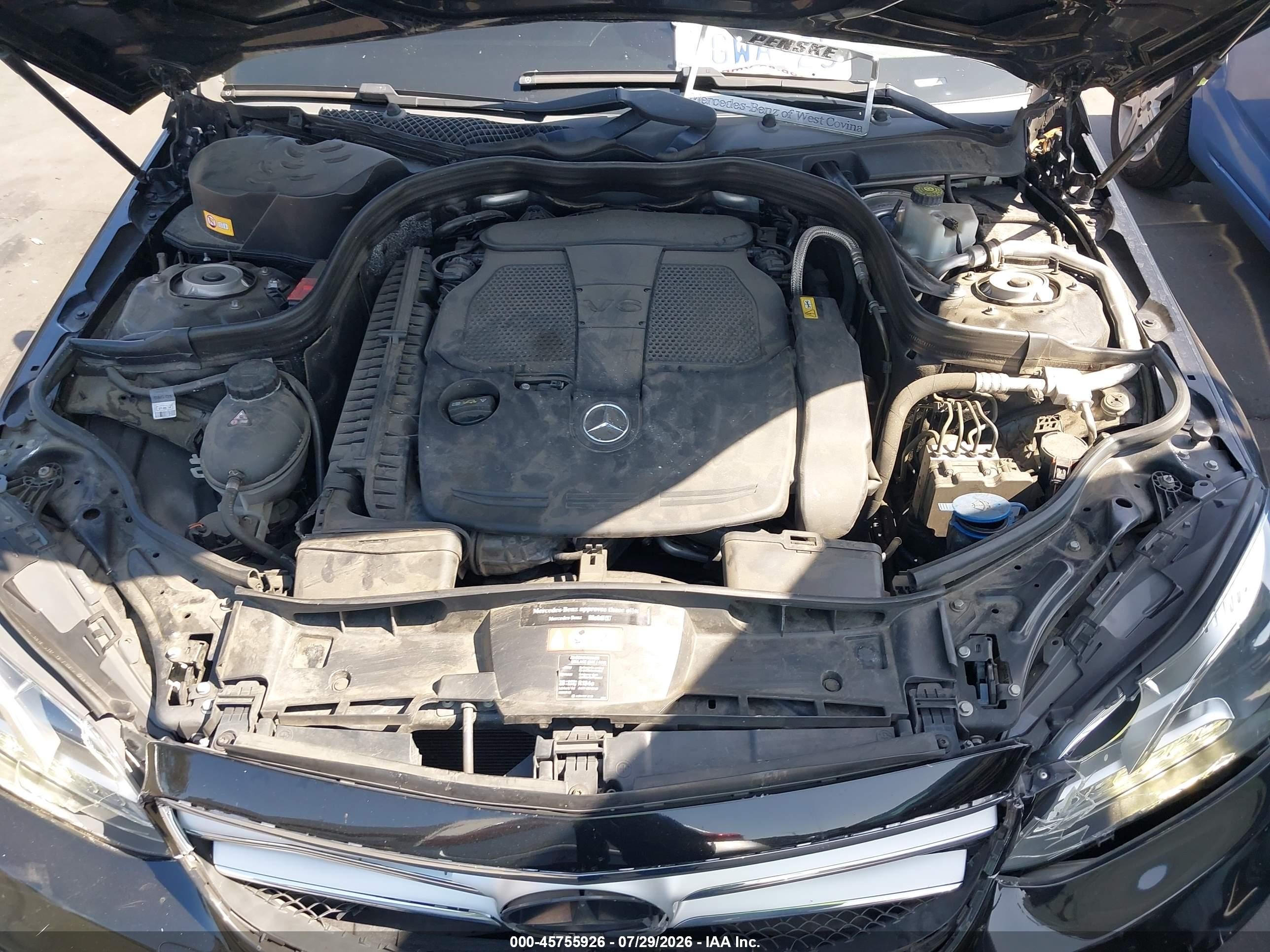 2014 Mercedes-benz E 350 Black vin: WDDHF5KB3EB046825