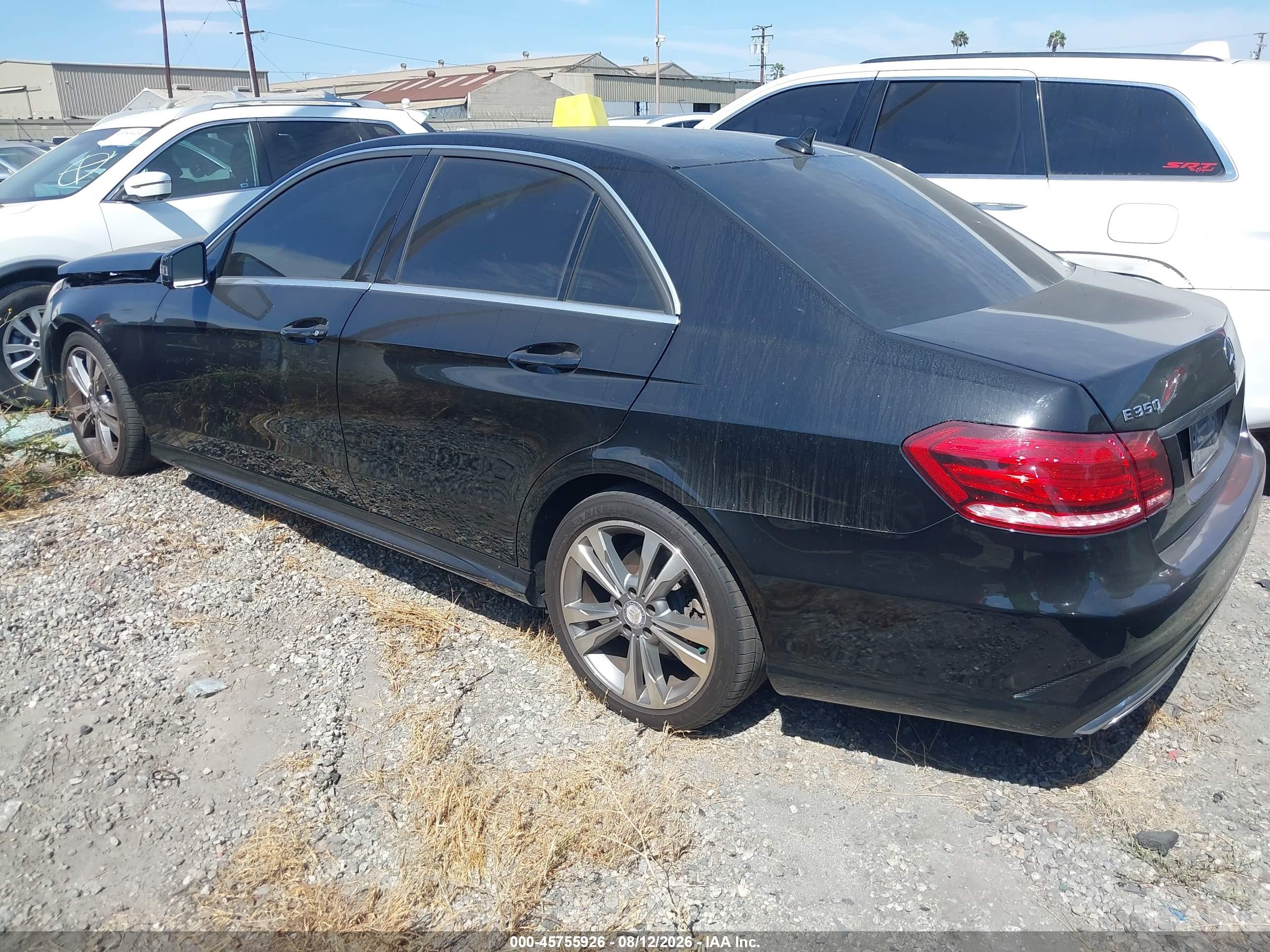 2014 Mercedes-benz E 350 Black vin: WDDHF5KB3EB046825