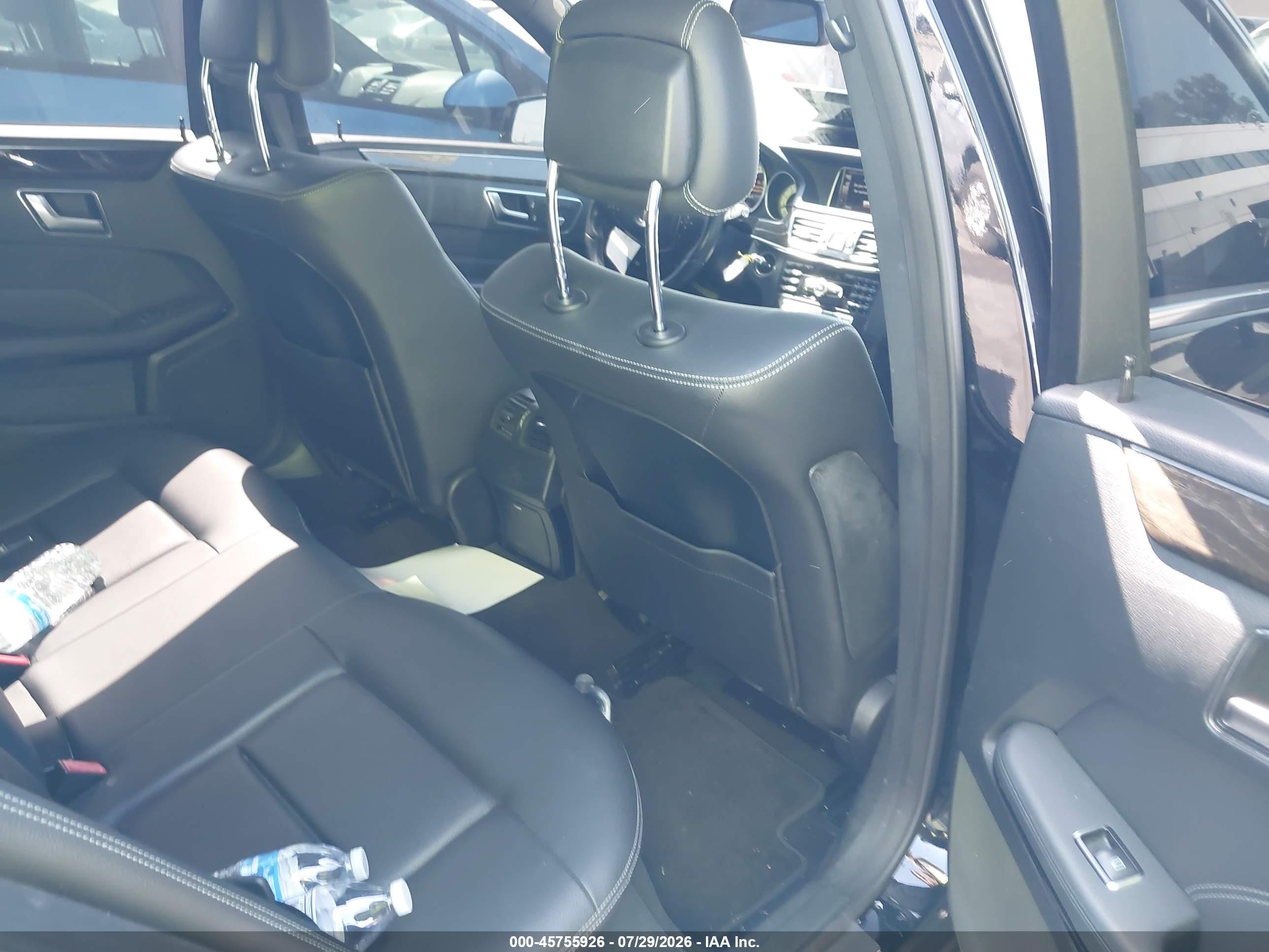 2014 Mercedes-benz E 350 Black vin: WDDHF5KB3EB046825