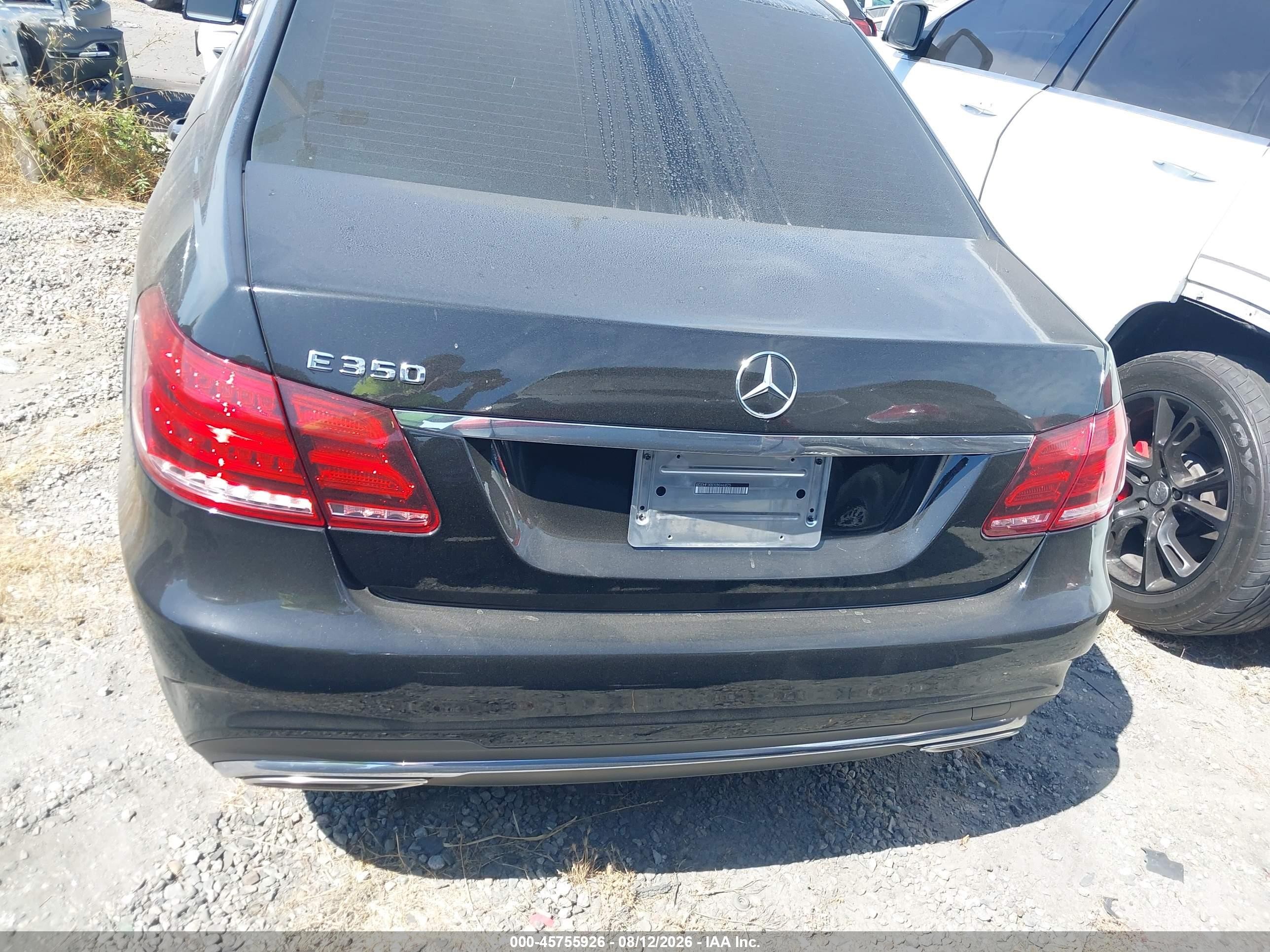 2014 Mercedes-benz E 350 Black vin: WDDHF5KB3EB046825