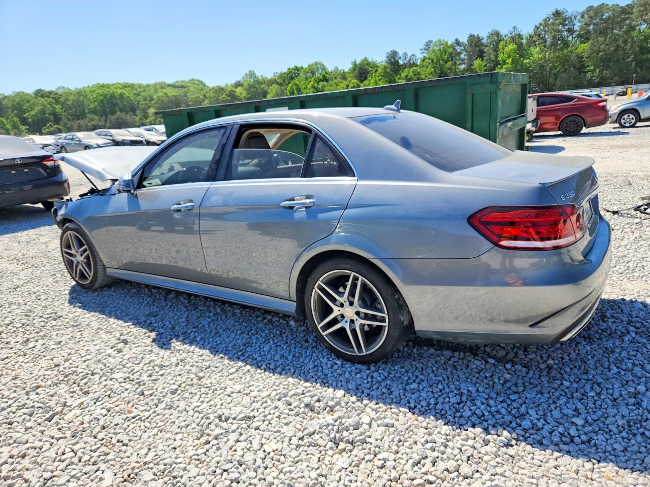 2015 Mercedes-benz E 350 Silver vin: WDDHF5KB3FB078837
