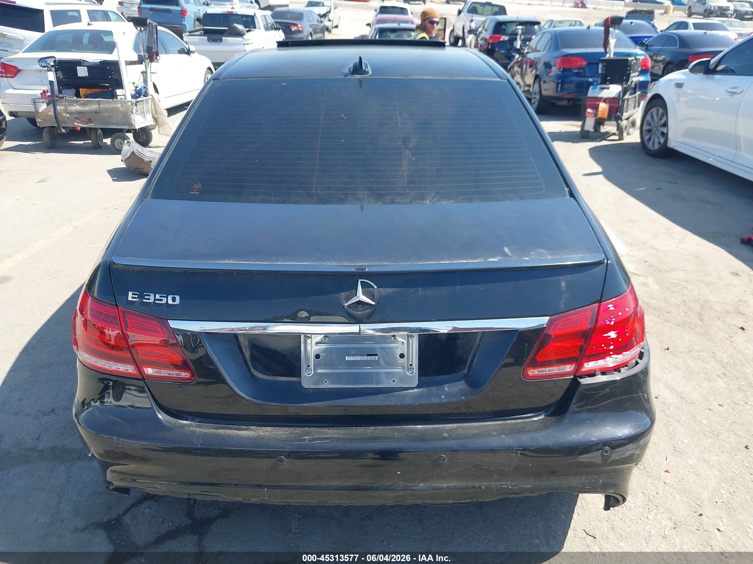 2015 Mercedes-benz E 350   Черный vin: WDDHF5KB3FB094990