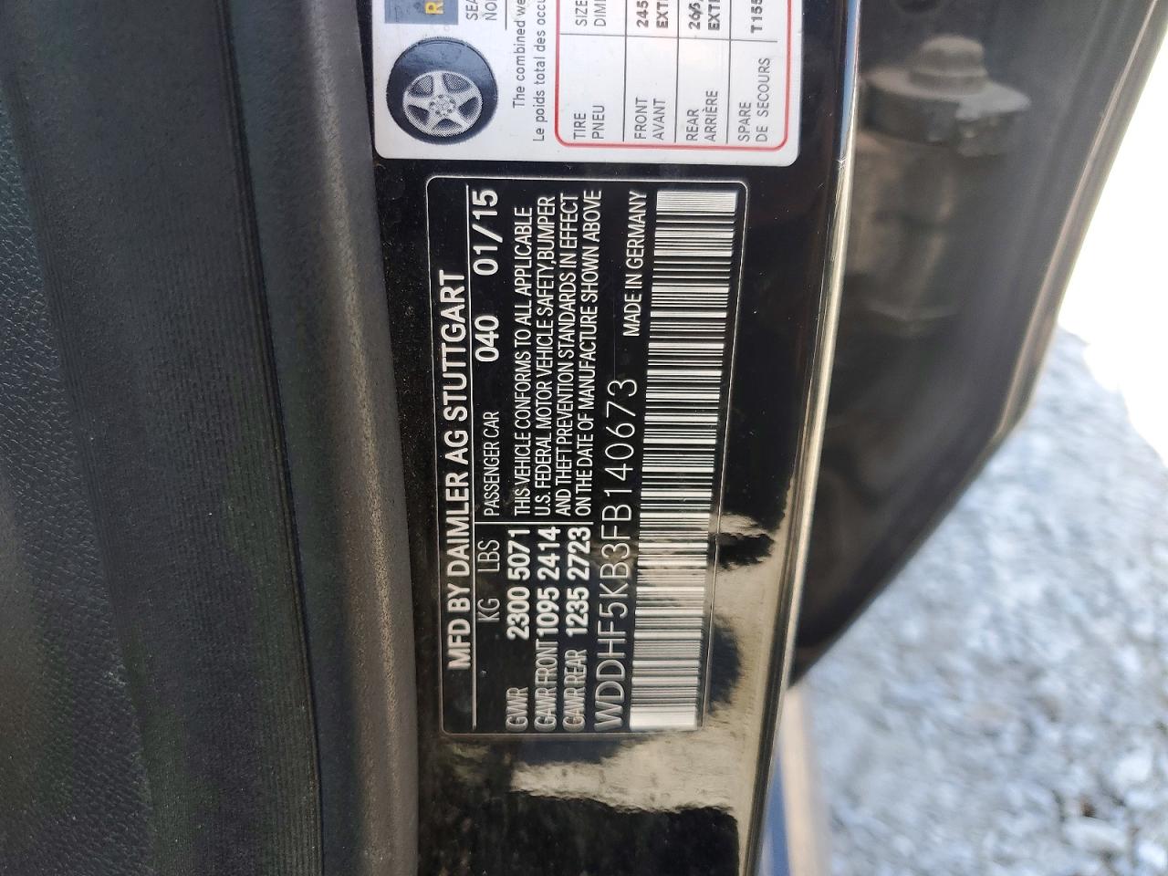 2015 Mercedes-benz E 350 Черный vin: WDDHF5KB3FB140673