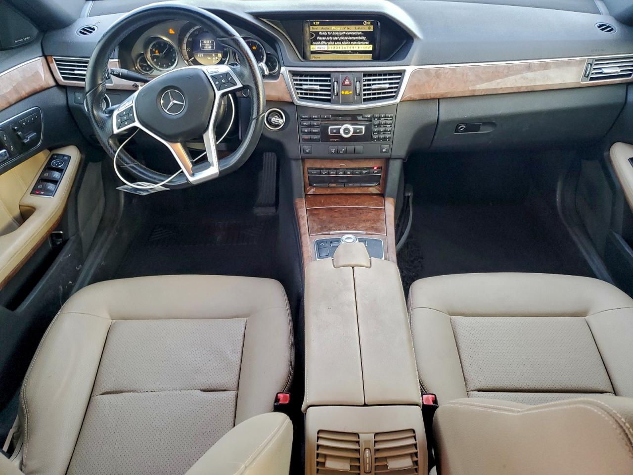 2012 Mercedes-benz E 350 Желто-коричневый vin: WDDHF5KB4CA543692