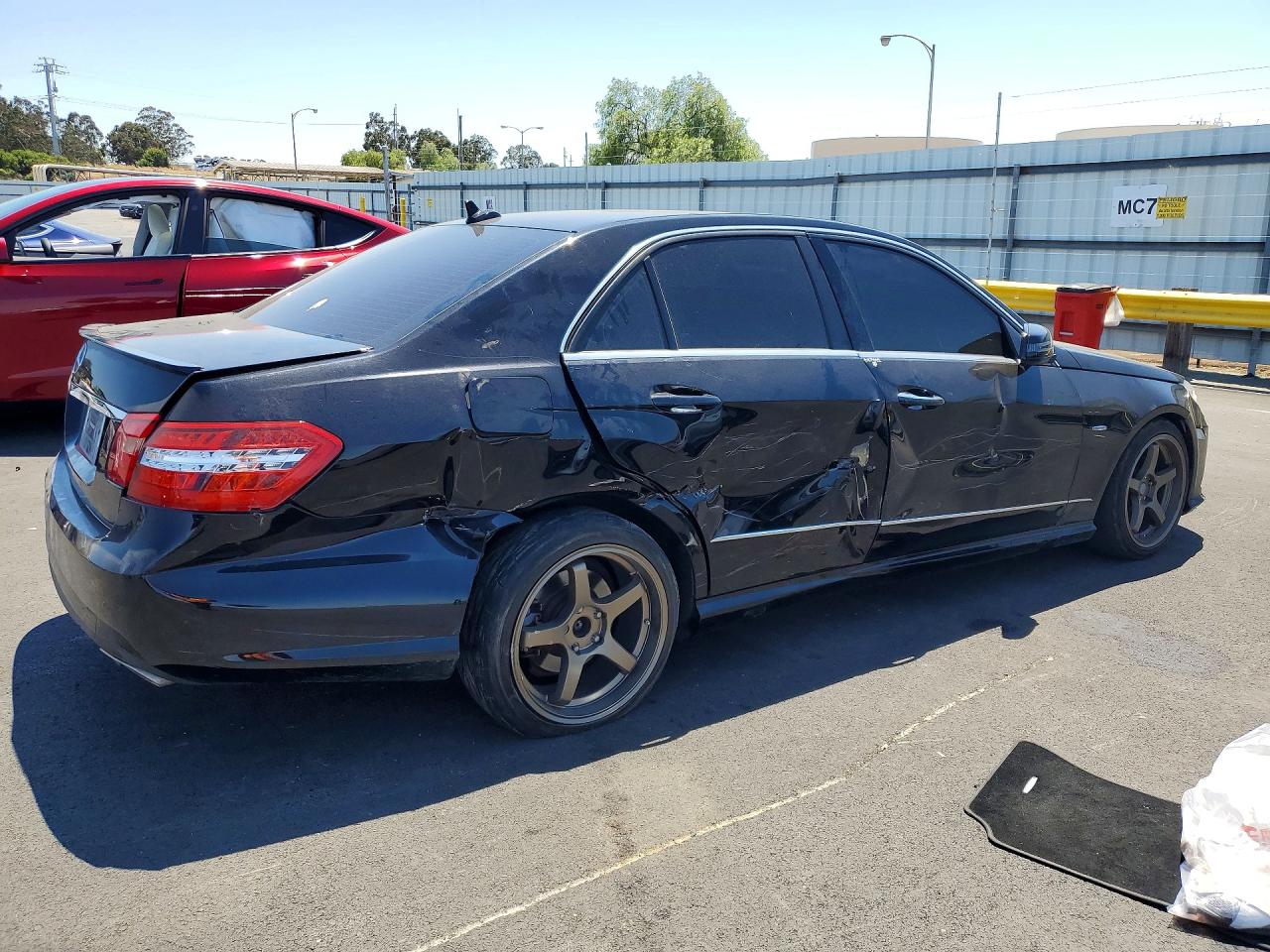 2012 Mercedes-benz E 350 Black vin: WDDHF5KB4CA604765