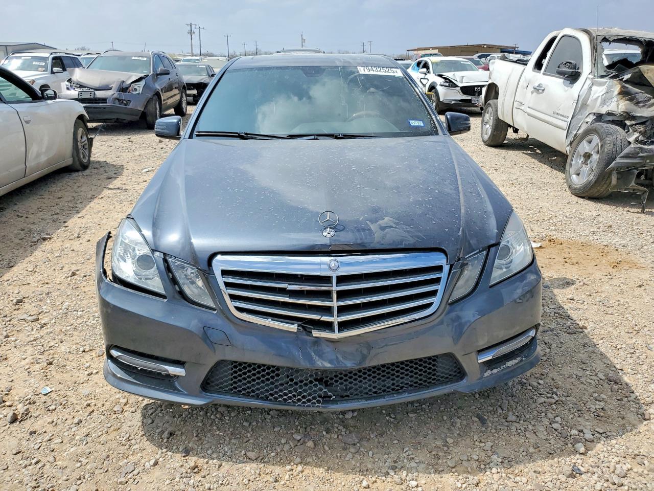 2012 Mercedes-benz E 350 Gray vin: WDDHF5KB4CA638222