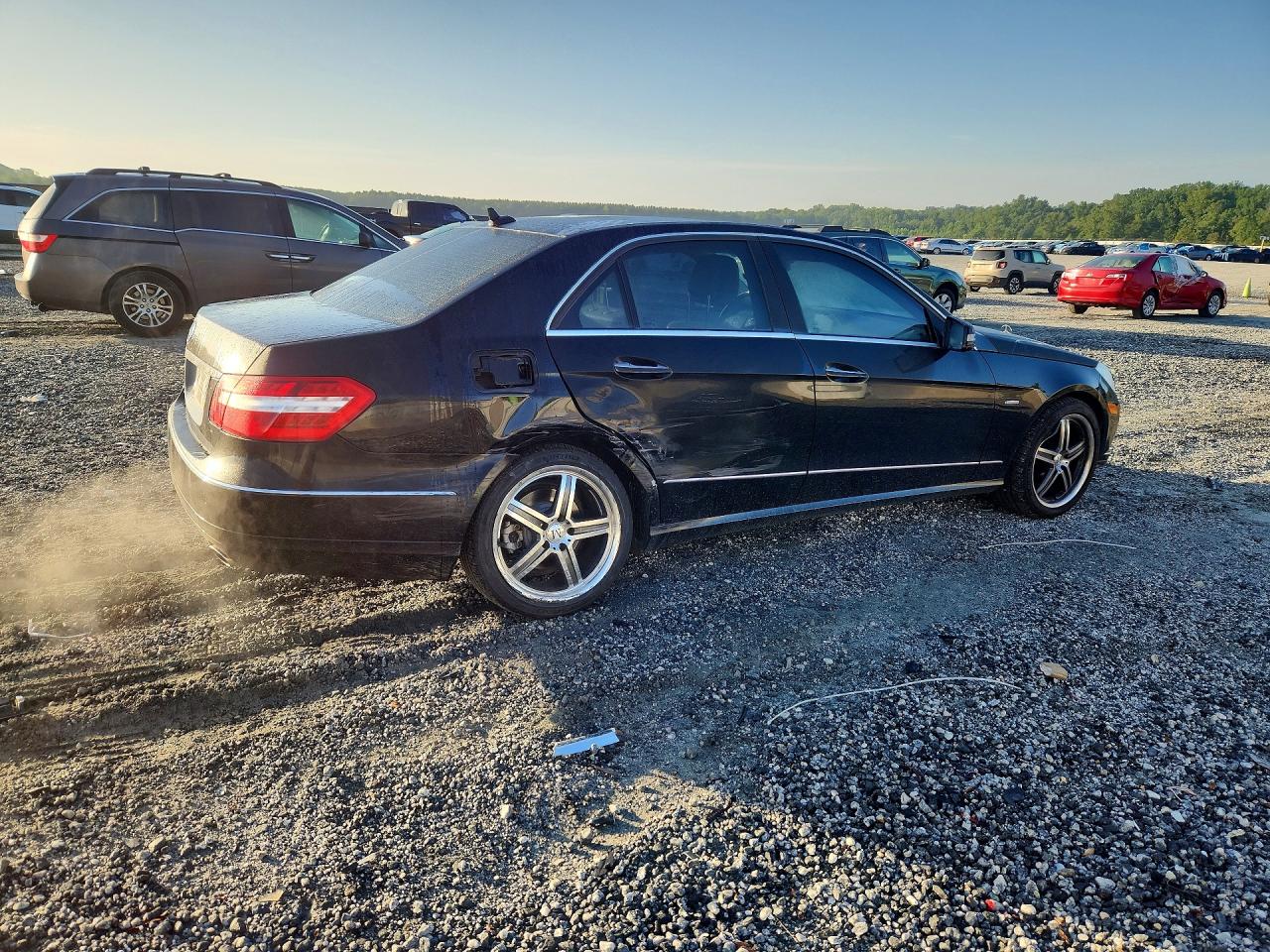 2012 Mercedes-benz E 350 Black vin: WDDHF5KB4CA640701